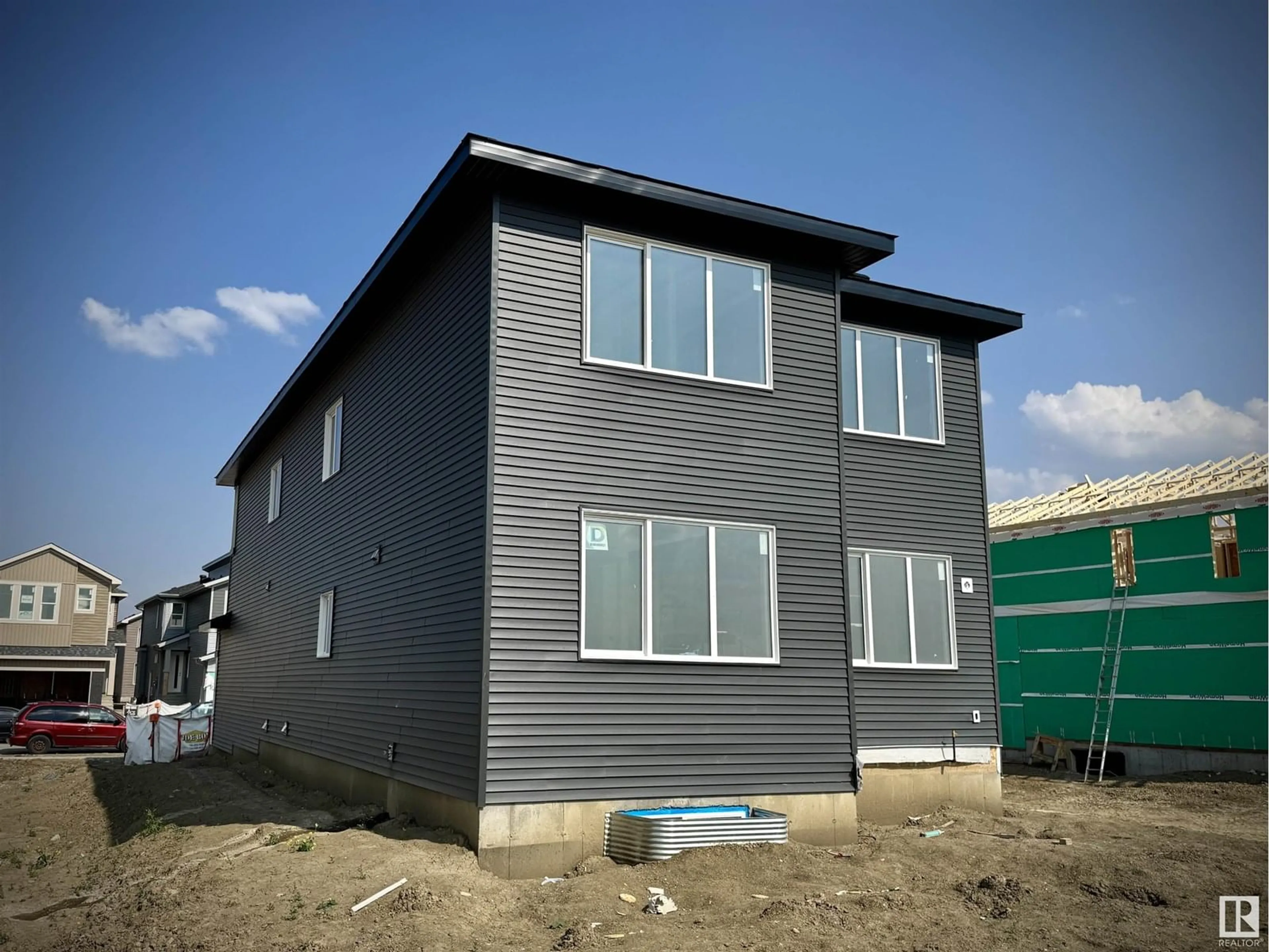 Home with vinyl exterior material, building for 24 ROSA CR, St. Albert Alberta T8N7Y4