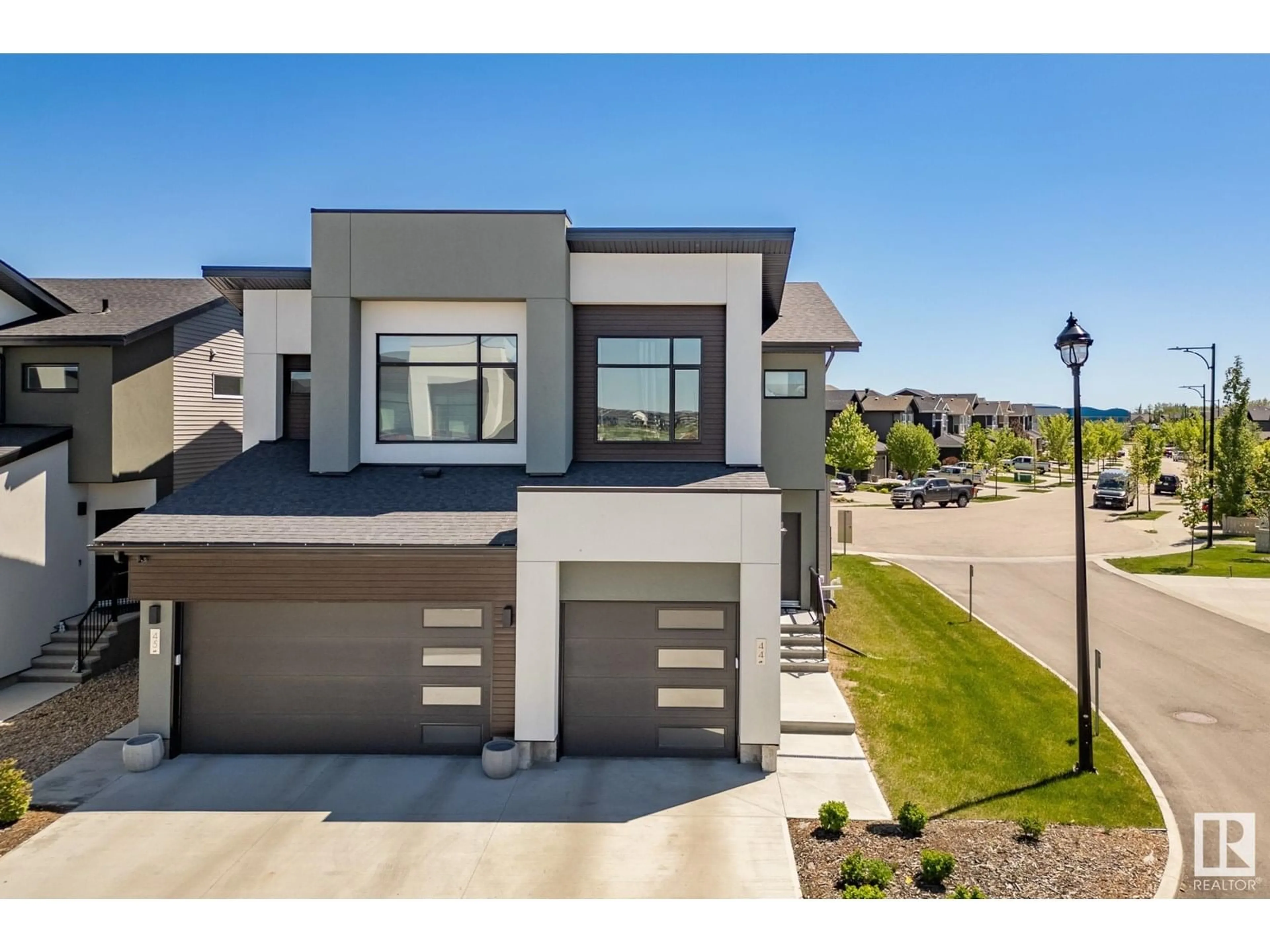 Home with brick exterior material, street for 50 - 44 EDINBURGH CRT, St. Albert Alberta T8N7X5