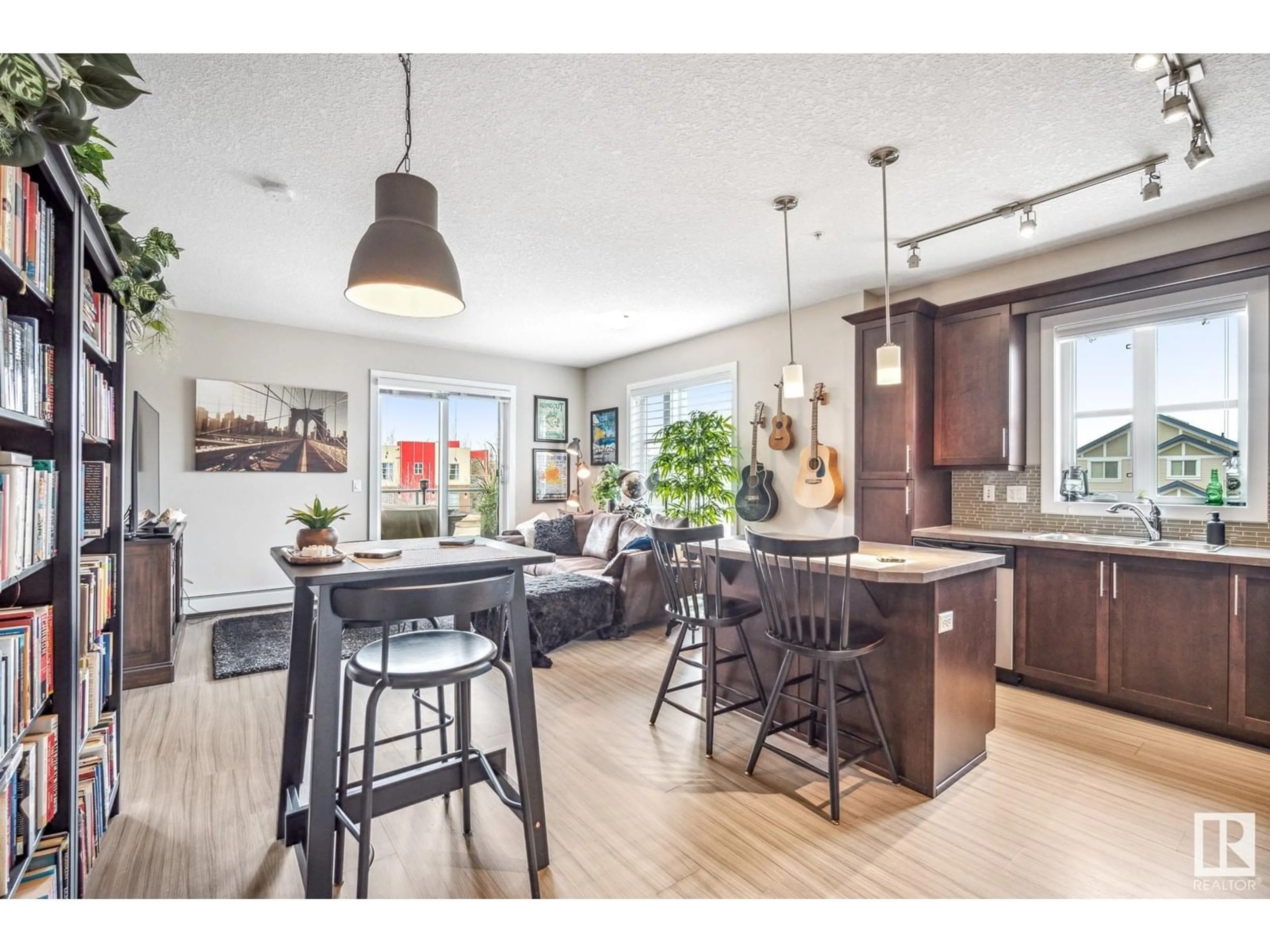 Open concept kitchen, unknown for #204 - 2588 ANDERSON WY, Edmonton Alberta T6W0R2
