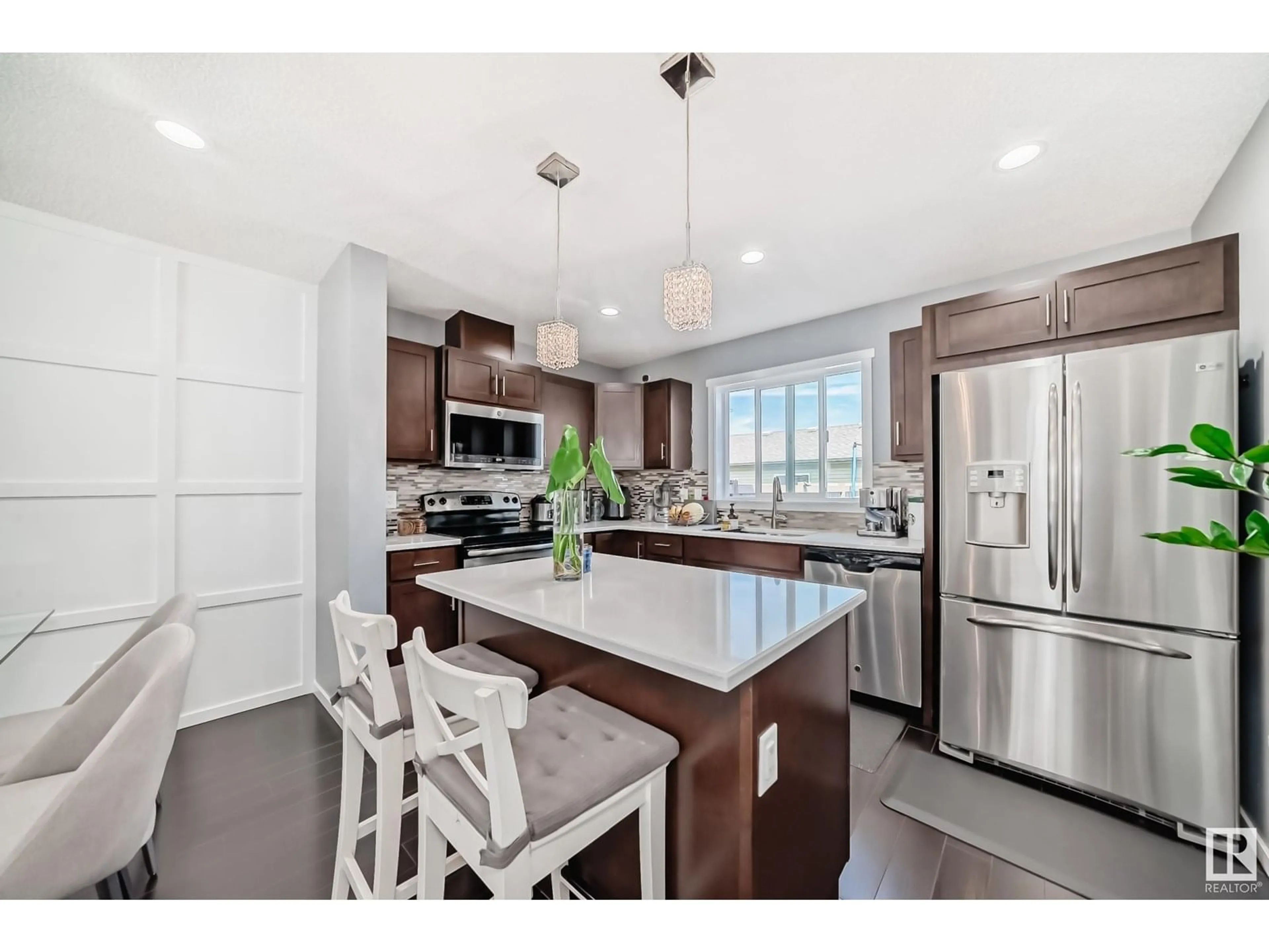 Open concept kitchen, unknown for 2838 18A AV, Edmonton Alberta T6T0N8