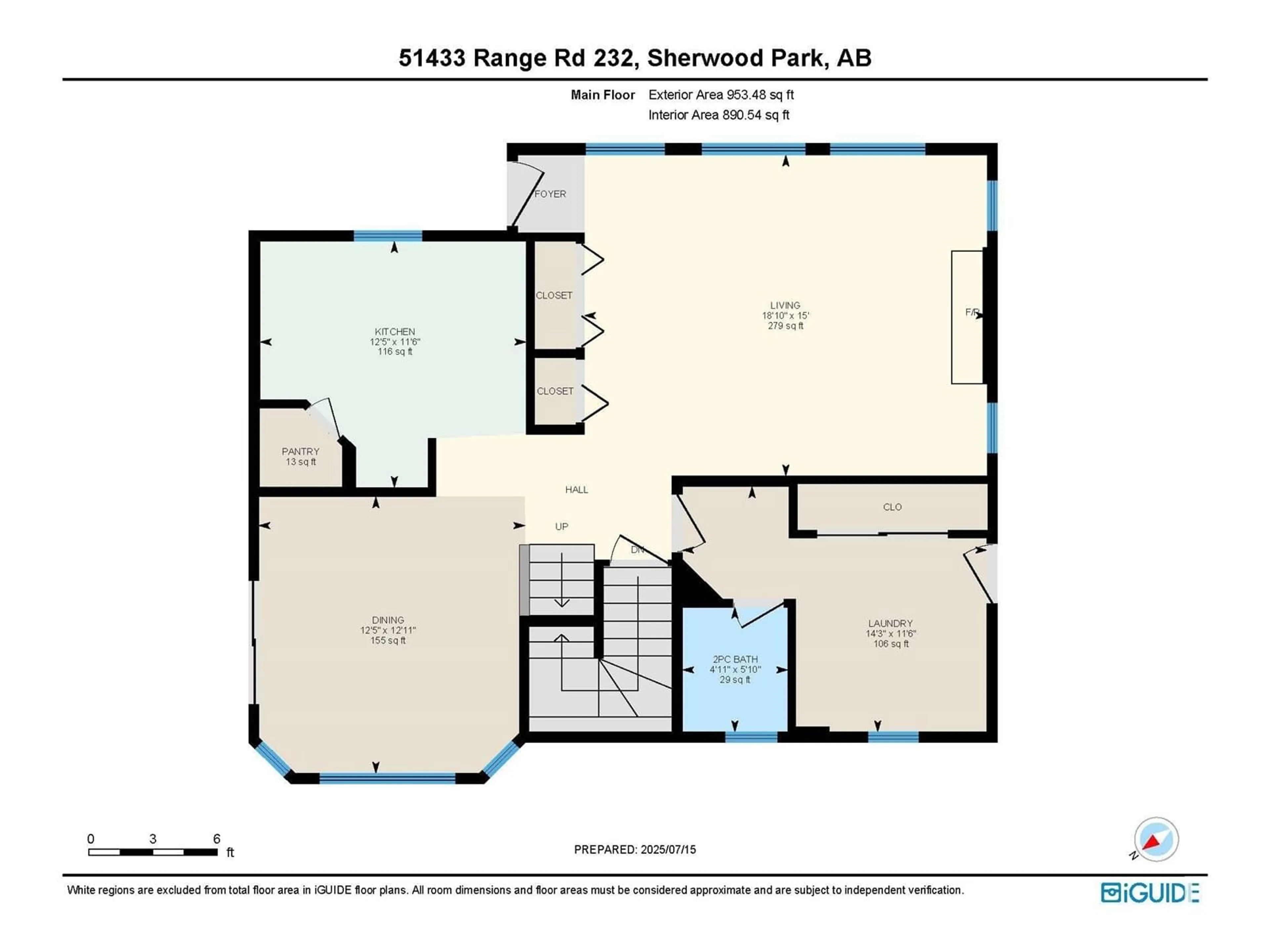 Floor plan for 51433 RGE ROAD 232, Rural Strathcona County Alberta T8B1L1