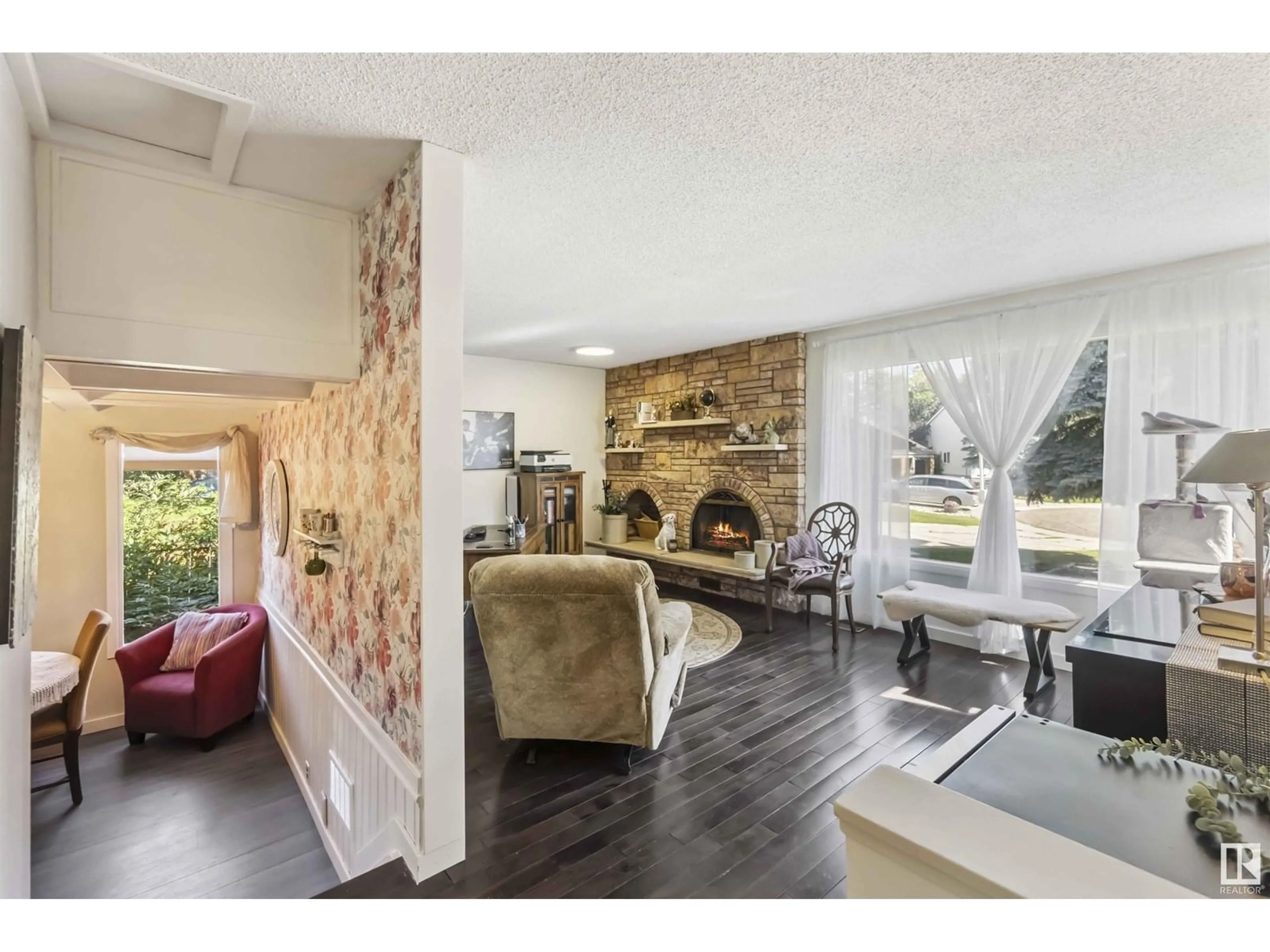 Living room with furniture, unknown for NW - 9818 185 ST, Edmonton Alberta T5T3E5