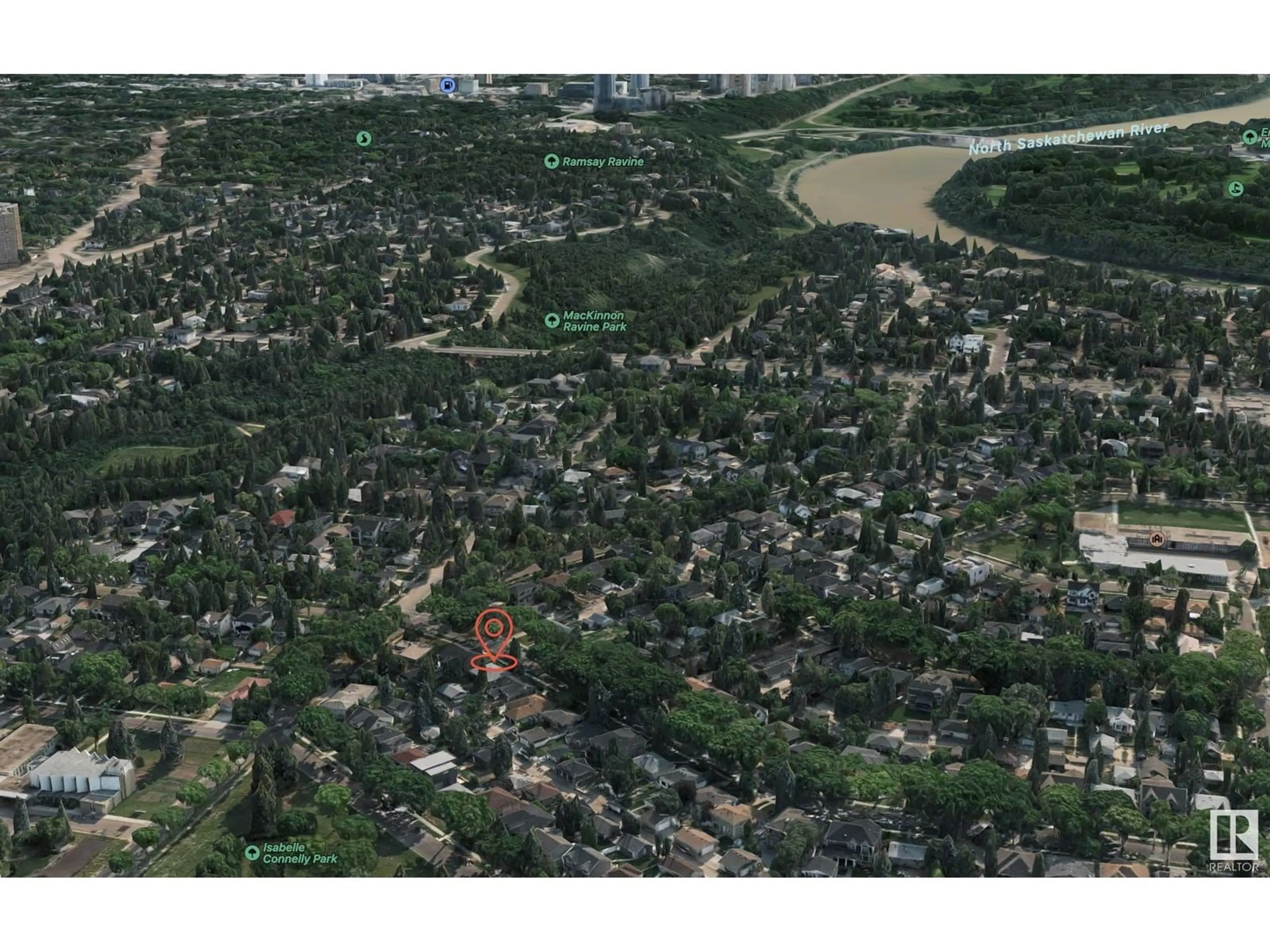 Picture of a map for 9776 146 ST, Edmonton Alberta T5N2Z4