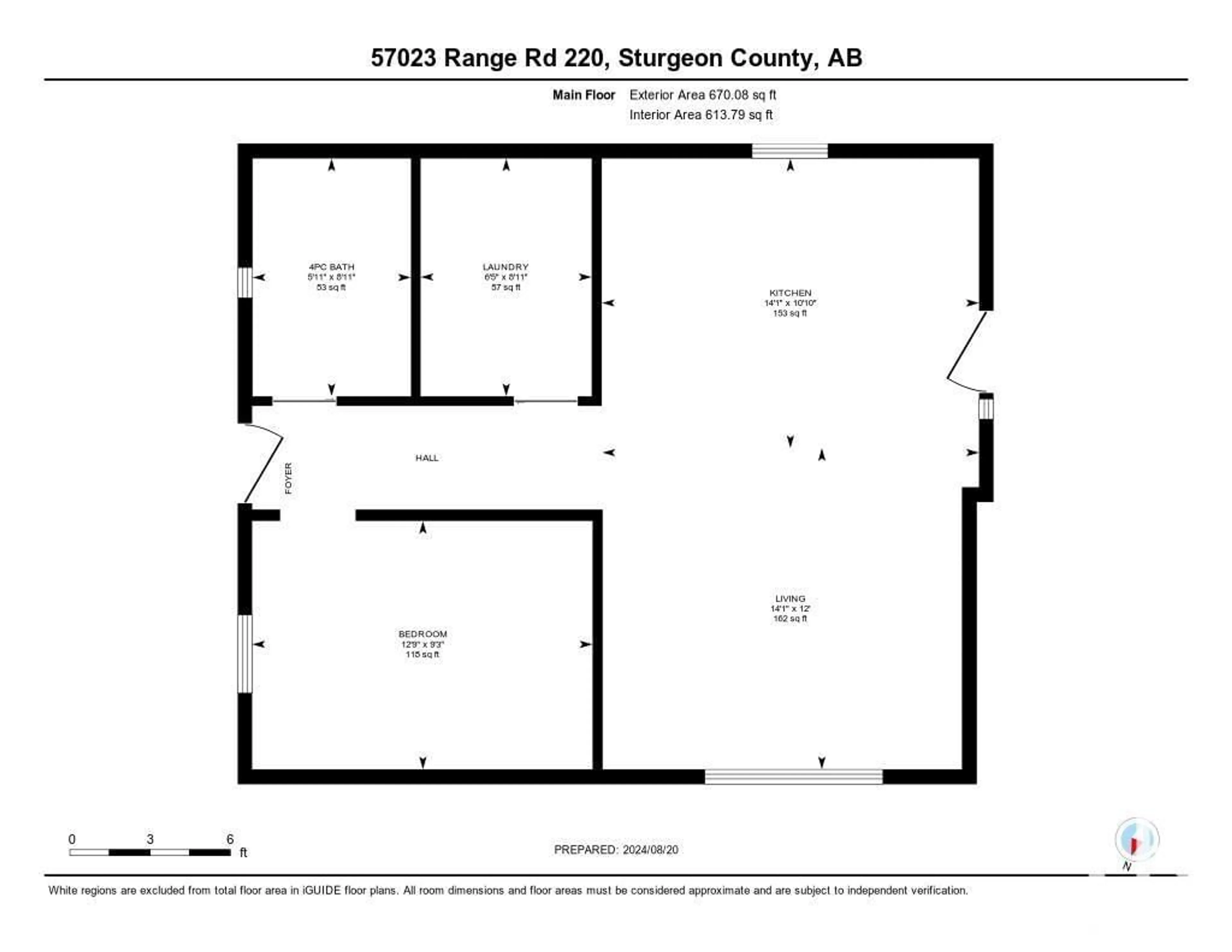 Floor plan for 57023 RR 220, Rural Sturgeon County Alberta T0A2W0
