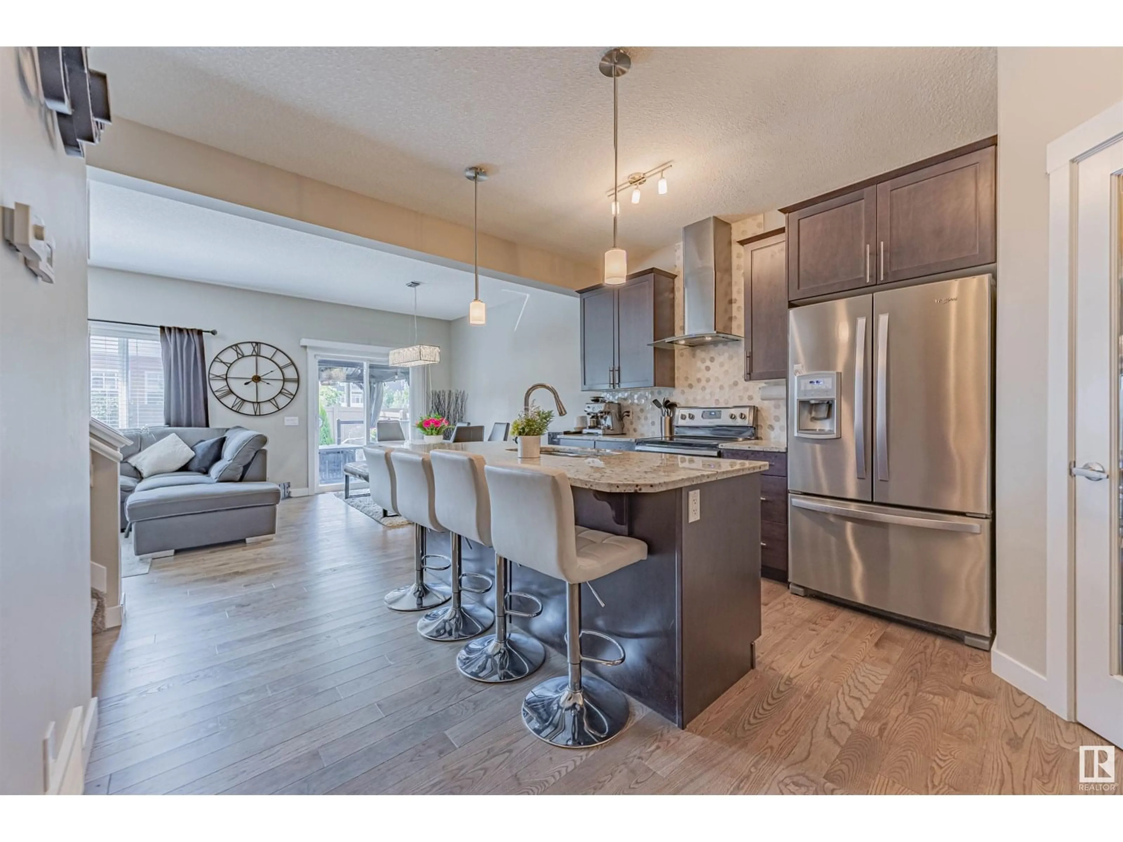 Open concept kitchen, unknown for 16824 65 ST, Edmonton Alberta T5Y3W6