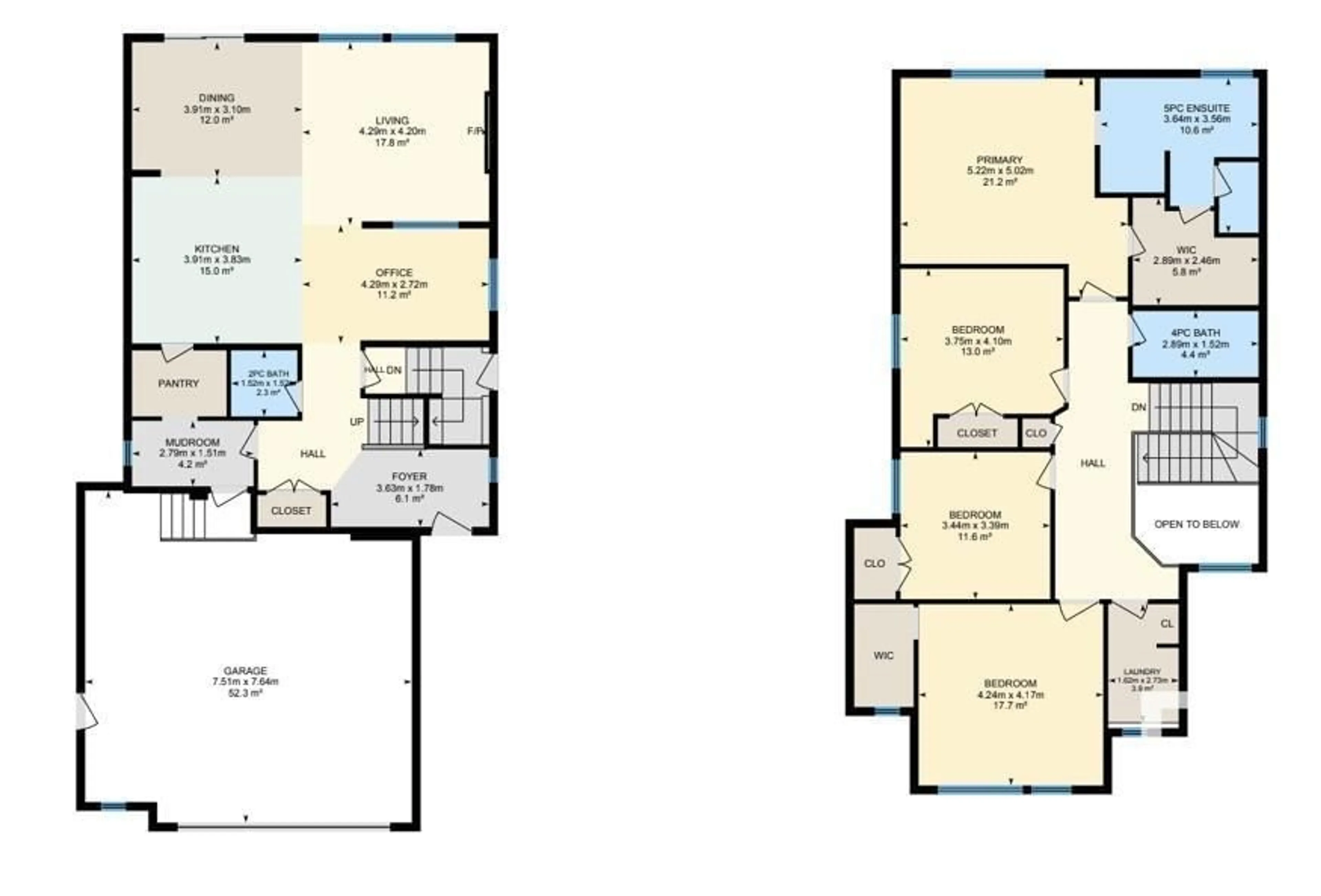 Floor plan for 318 HAVEN DR, Leduc Alberta T9E1B6