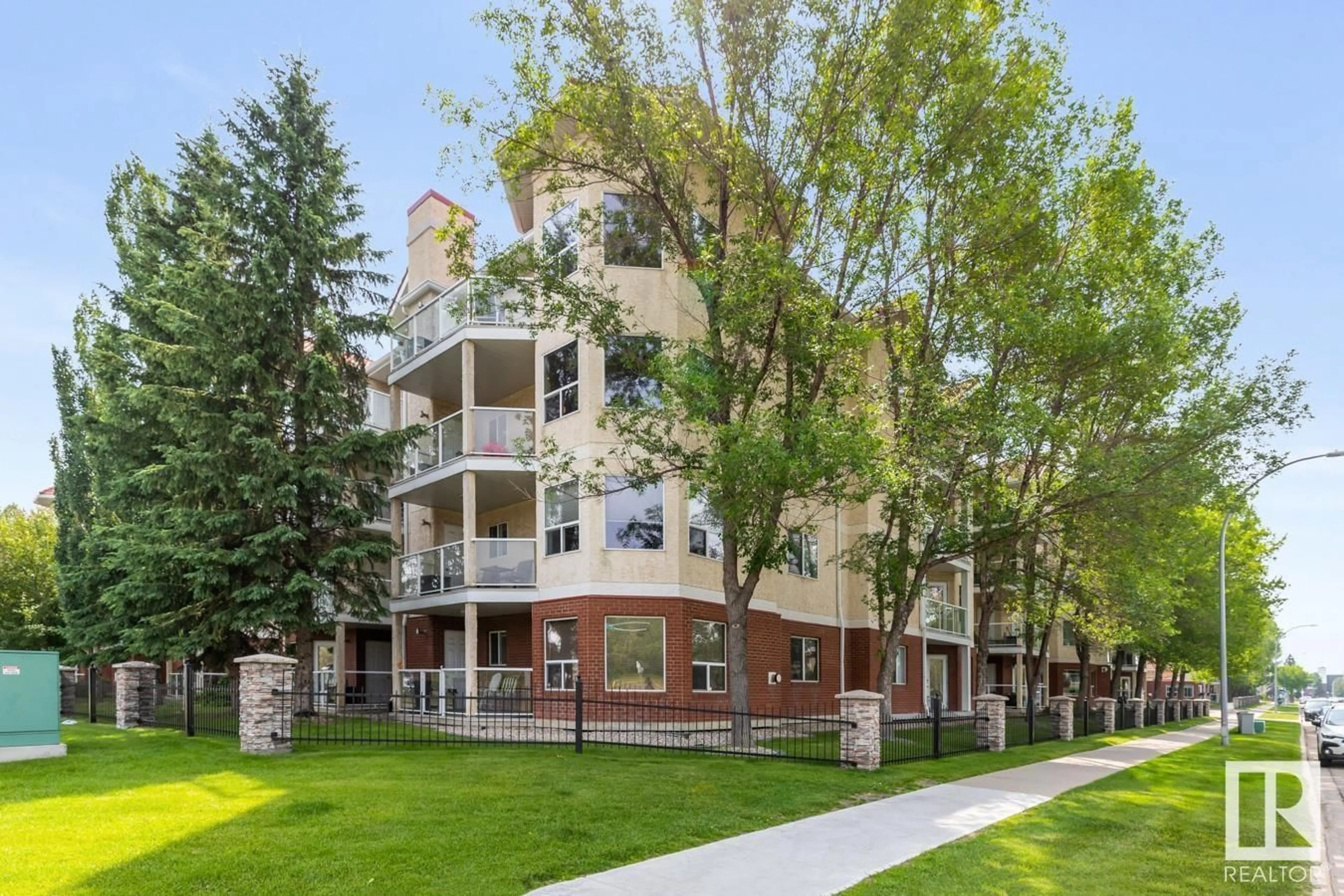 Patio, unknown for #106 - 6703 172 ST, Edmonton Alberta T5T6H9
