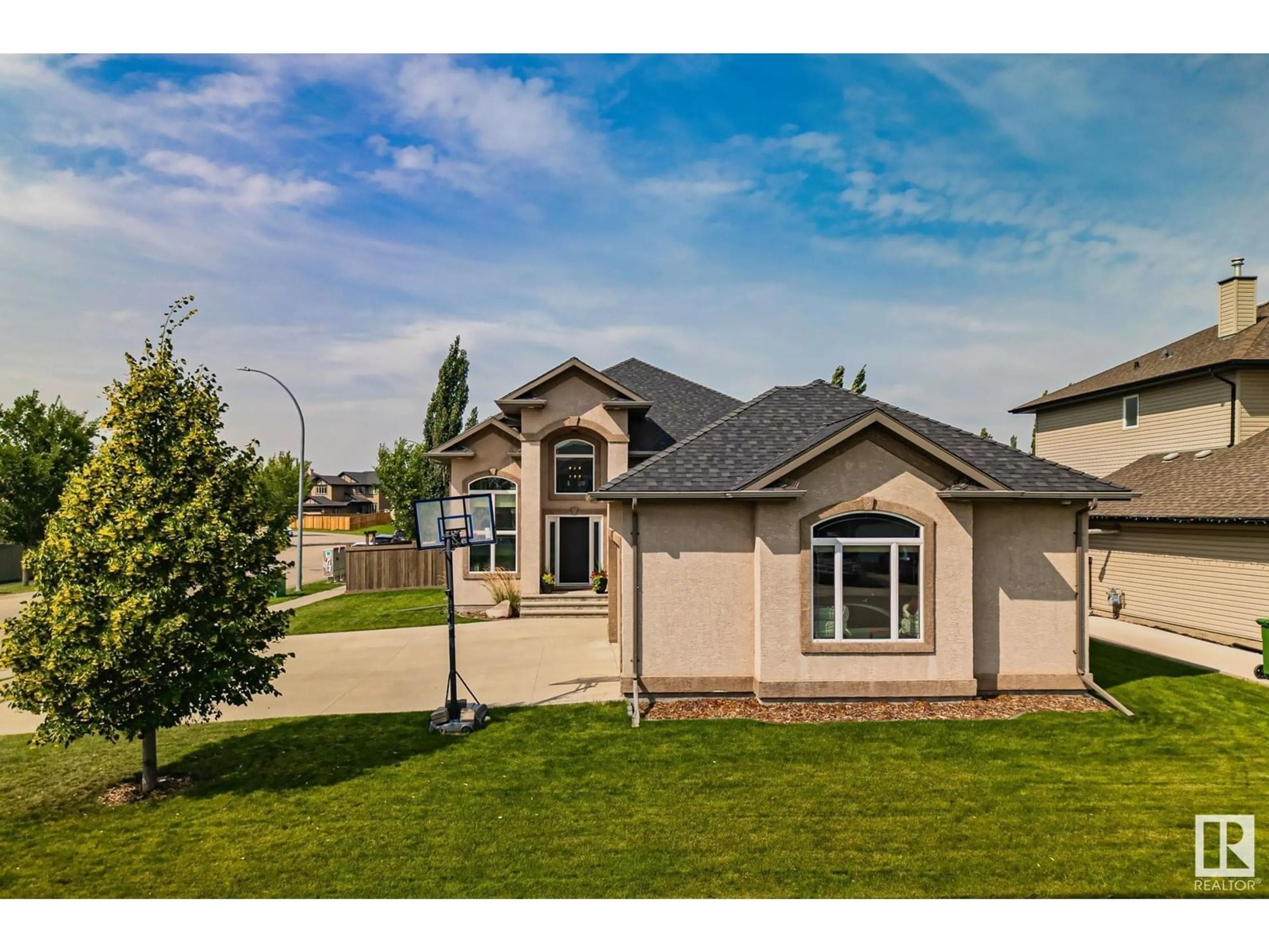 Home with vinyl exterior material, street for 3602 61 ST, Beaumont Alberta T4X1T5