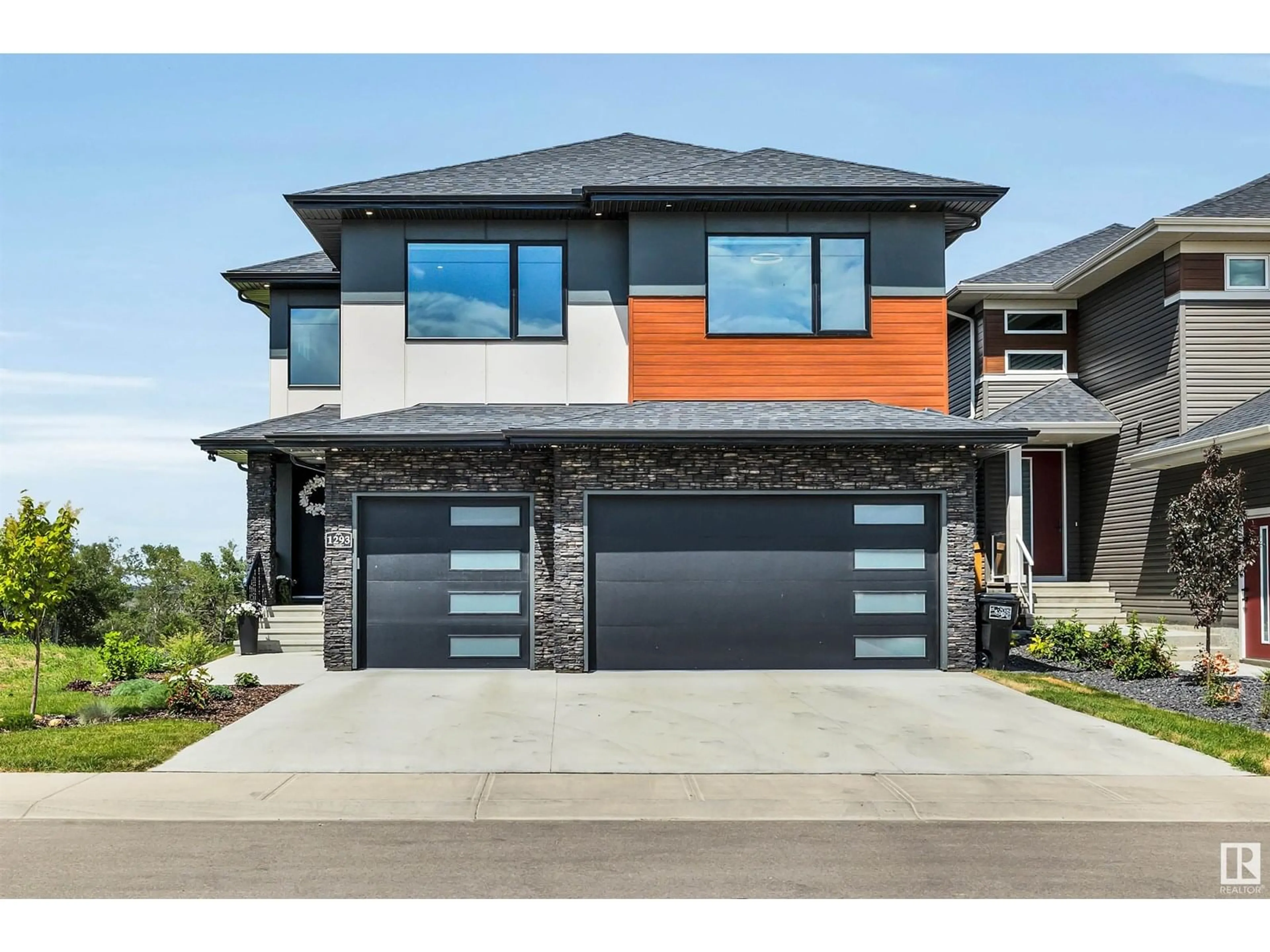 Home with brick exterior material, street for 1293 PEREGRINE TC, Edmonton Alberta T5S0M4