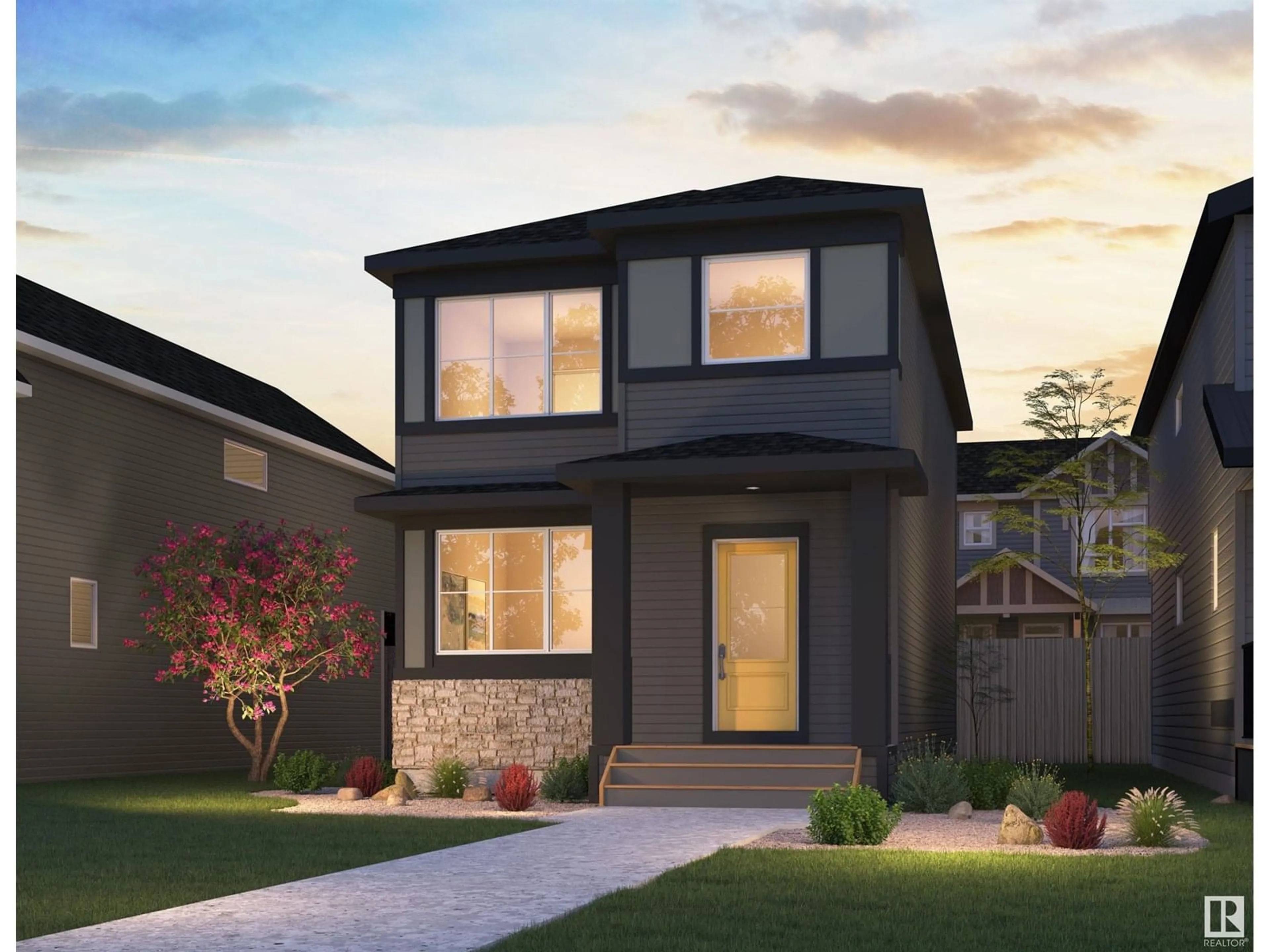 Home with brick exterior material, street for 3755 ERLANGER DR, Edmonton Alberta T6M1R9