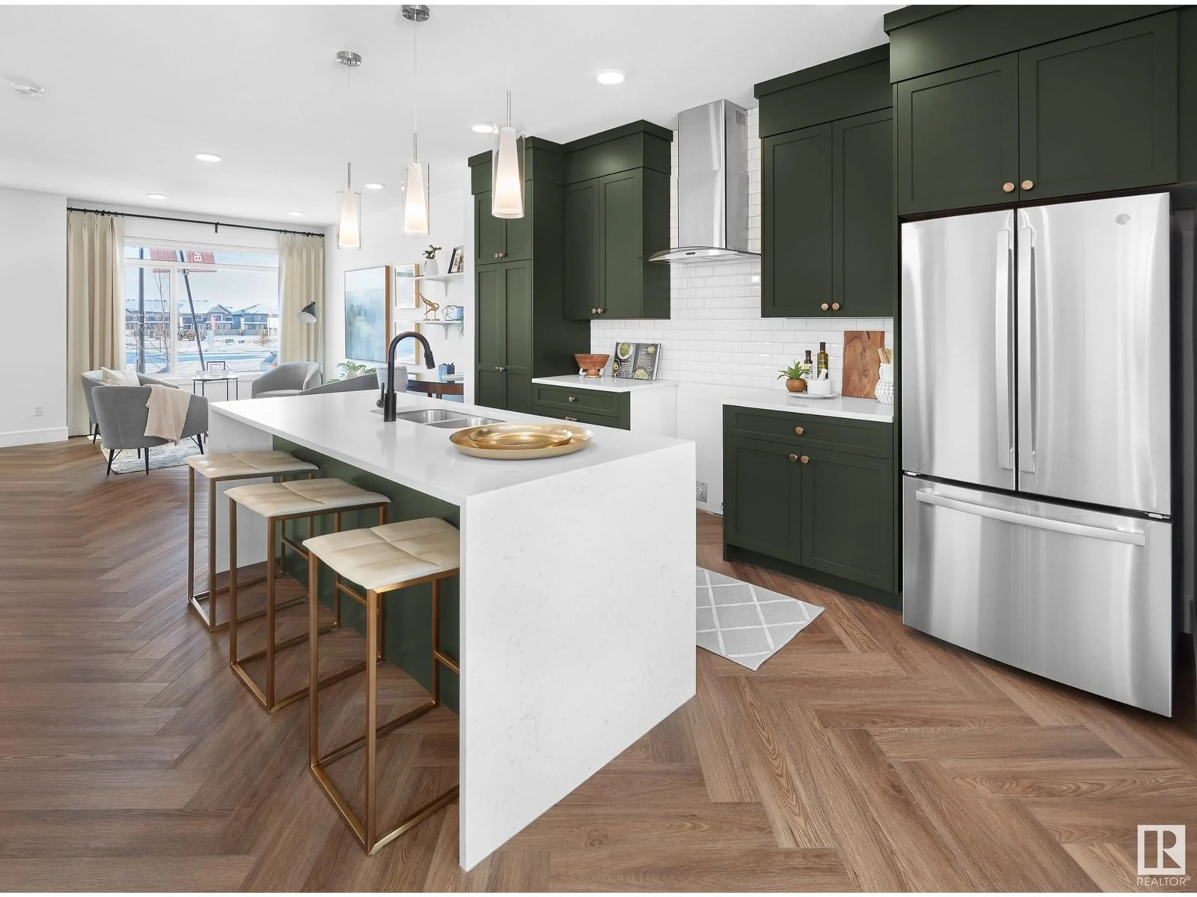 Open concept kitchen, unknown for 3755 ERLANGER DR, Edmonton Alberta T6M1R9