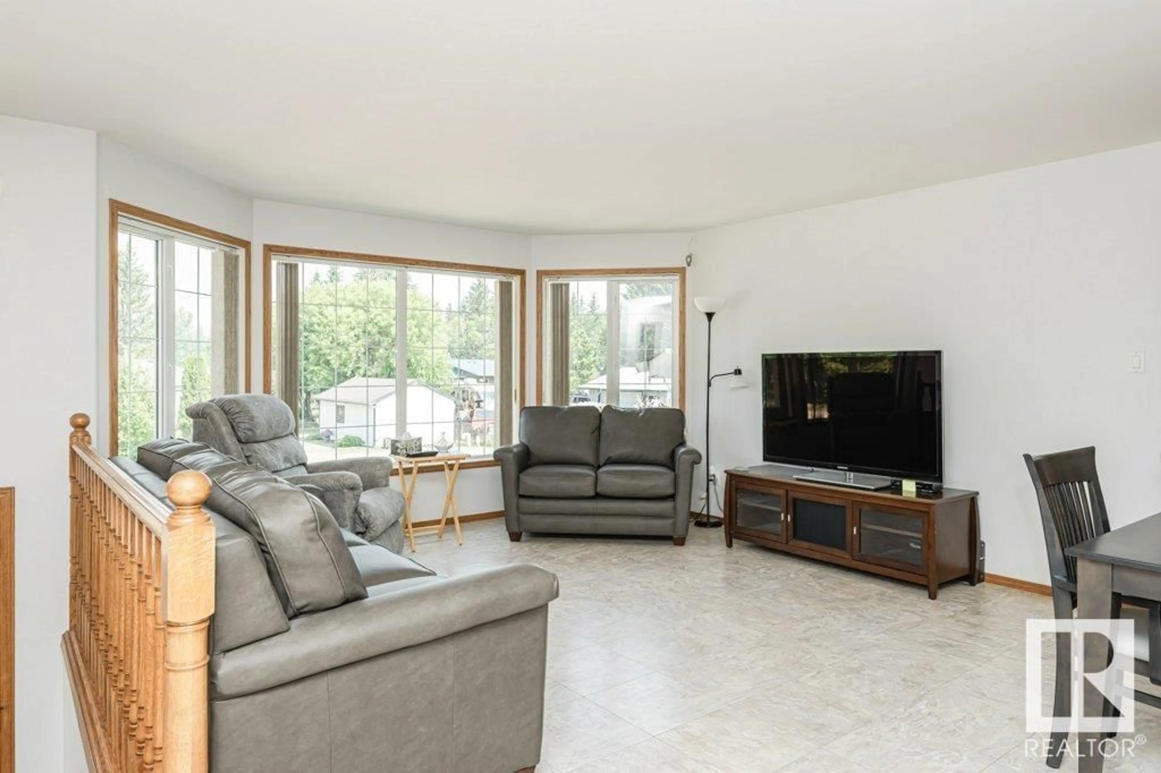 Living room with furniture, unknown for 5322 49 AV, Andrew Alberta T0B0C0