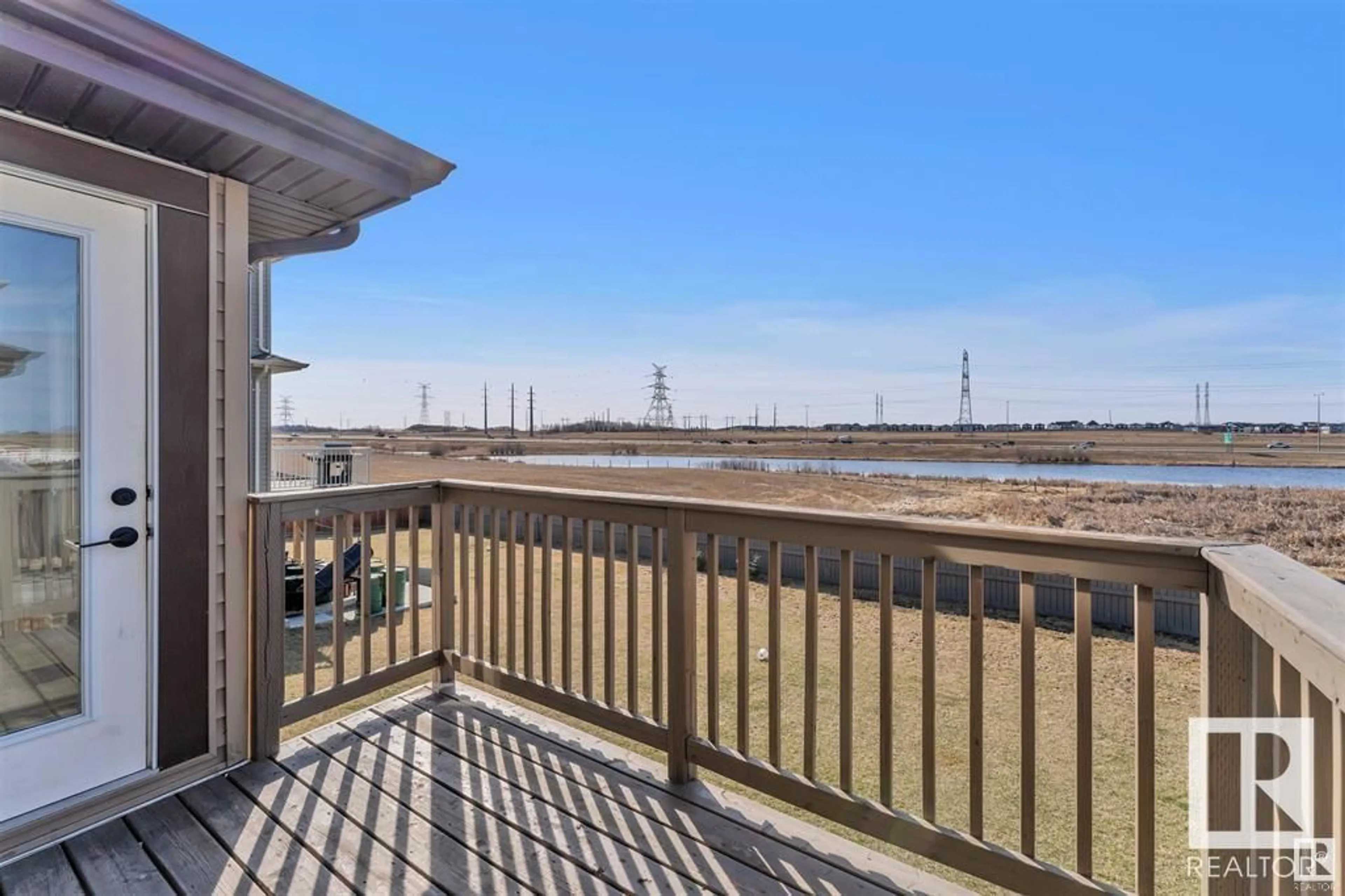 Patio, water/lake/river/ocean view for 3113 11 AV, Edmonton Alberta T6T2C7