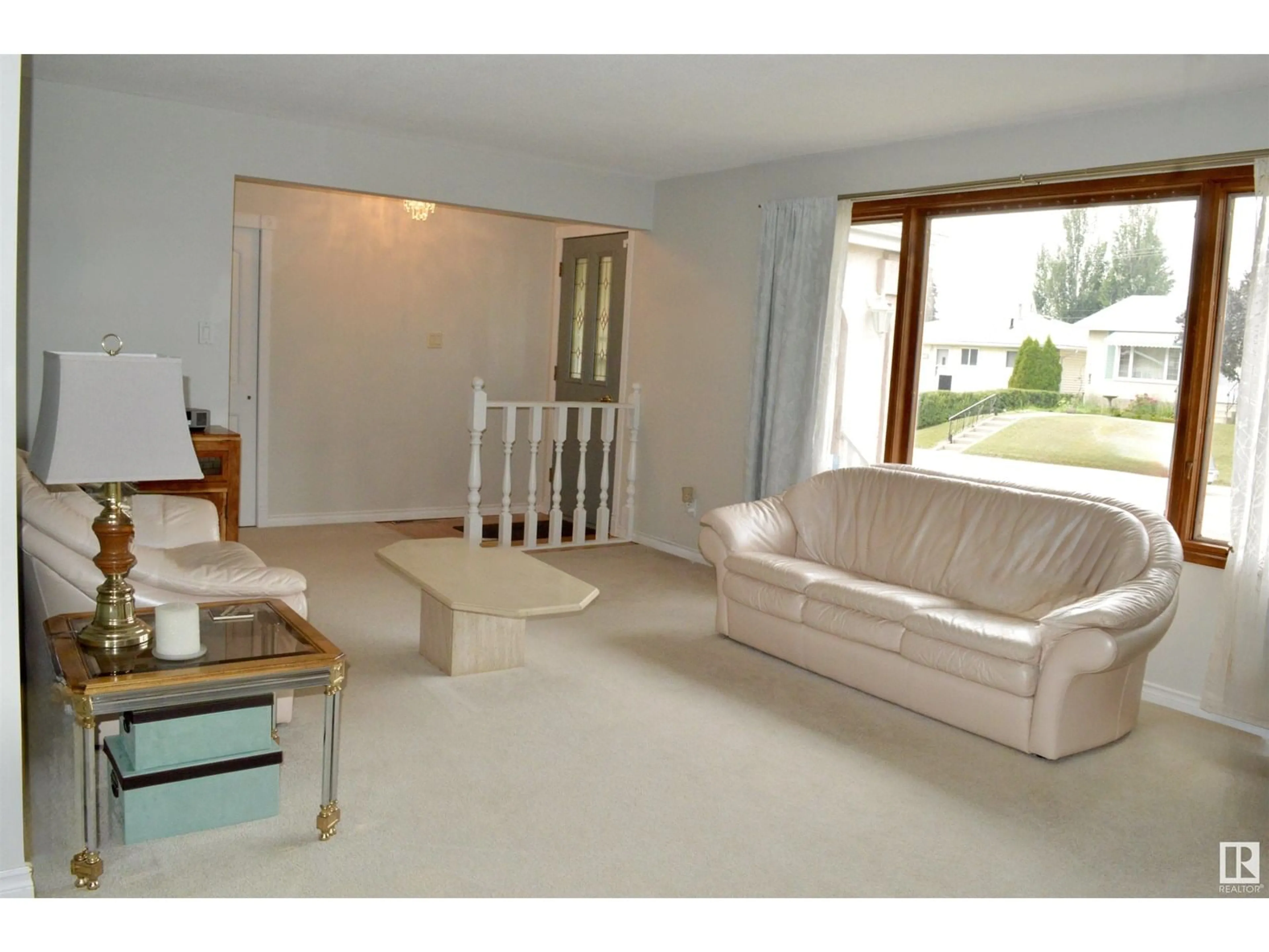 Living room with furniture, unknown for 5619 140A AV, Edmonton Alberta T5A1H4