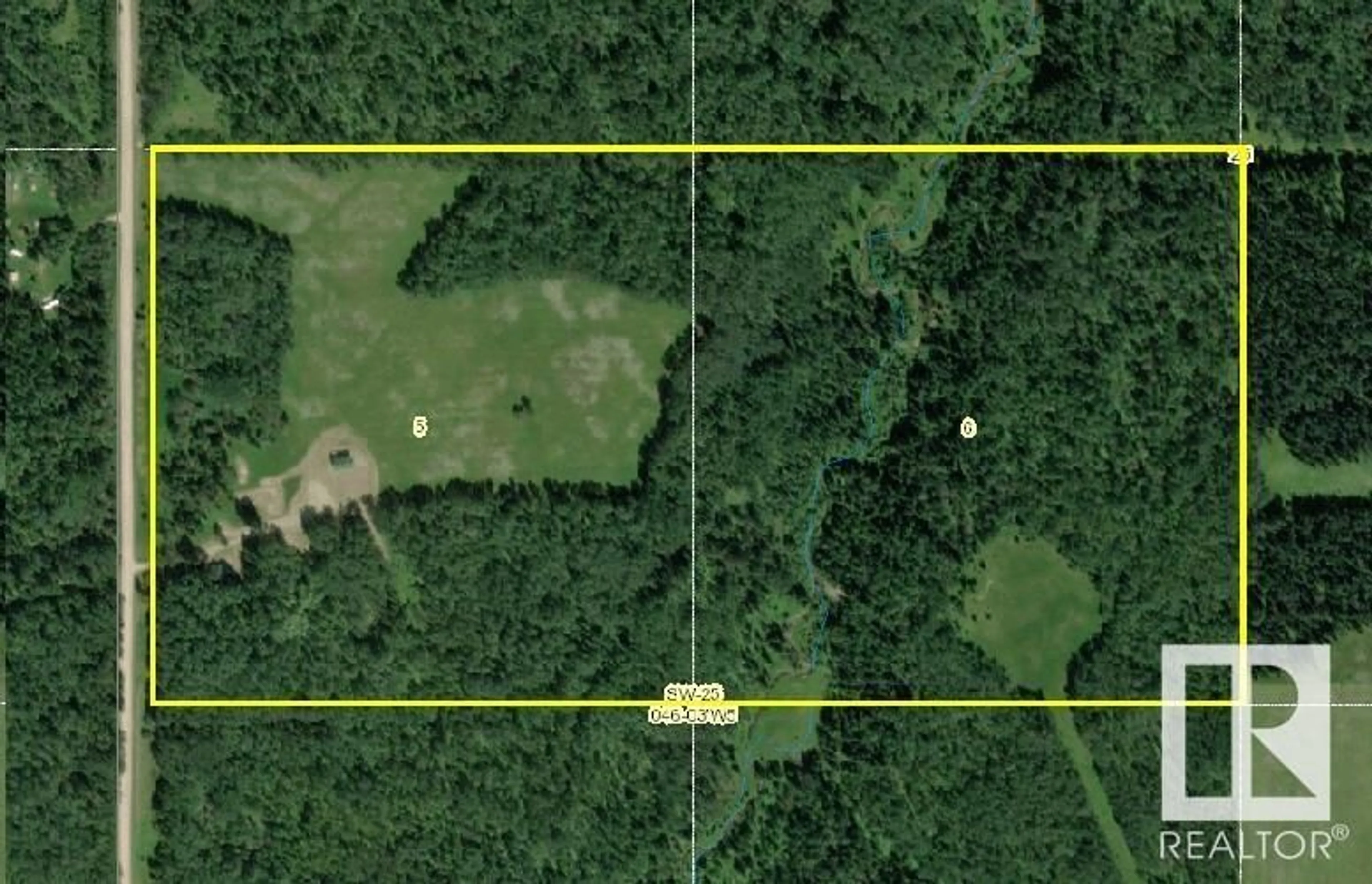 A pic from outside/outdoor area/front of a property/back of a property/a pic from drone, forest/trees view for 464025 RGE RD 31, Rural Wetaskiwin County Alberta T0C2X0