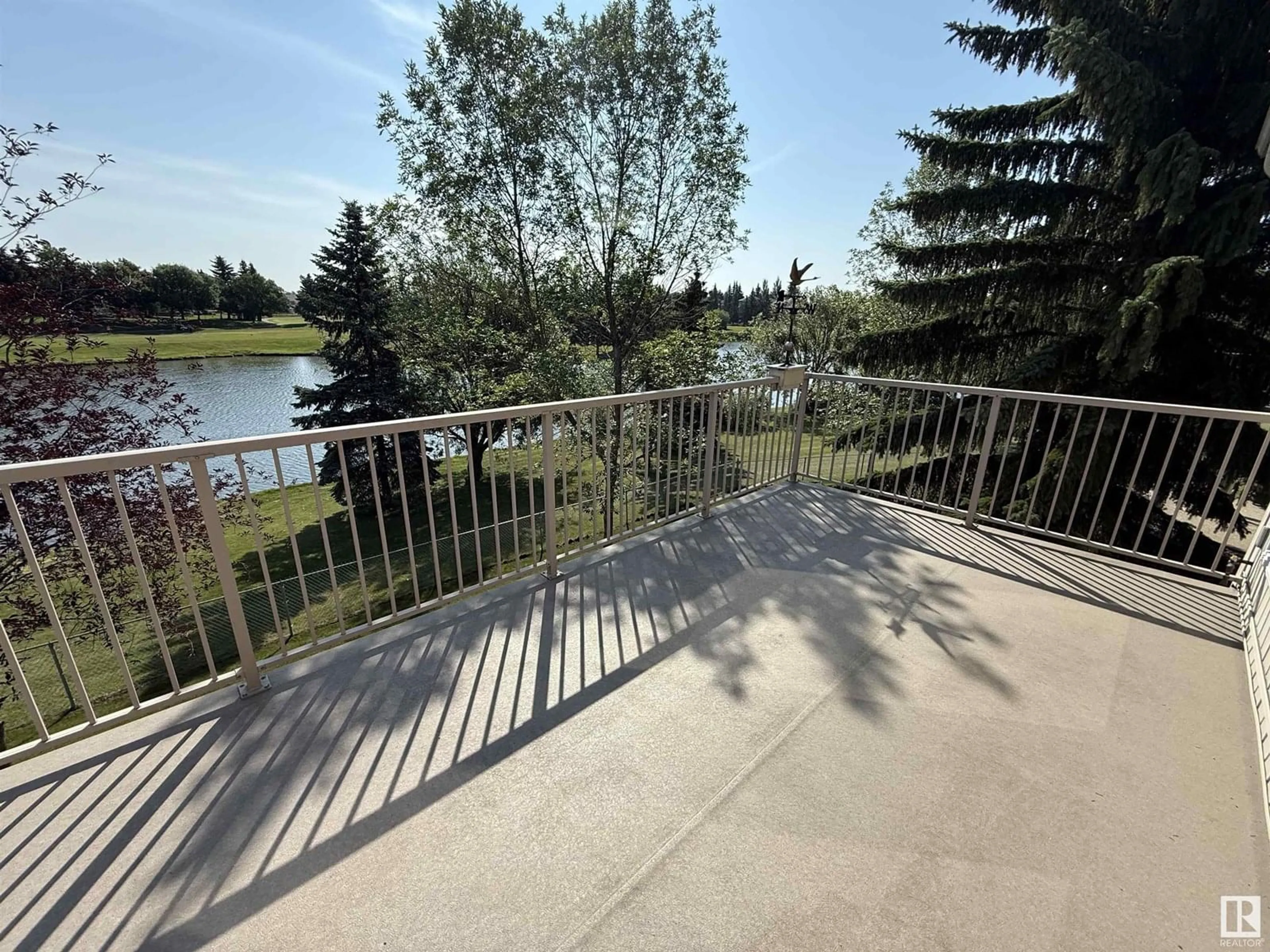 Patio, water/lake/river/ocean view for #42 - 929 PICARD DR, Edmonton Alberta T5T6H3
