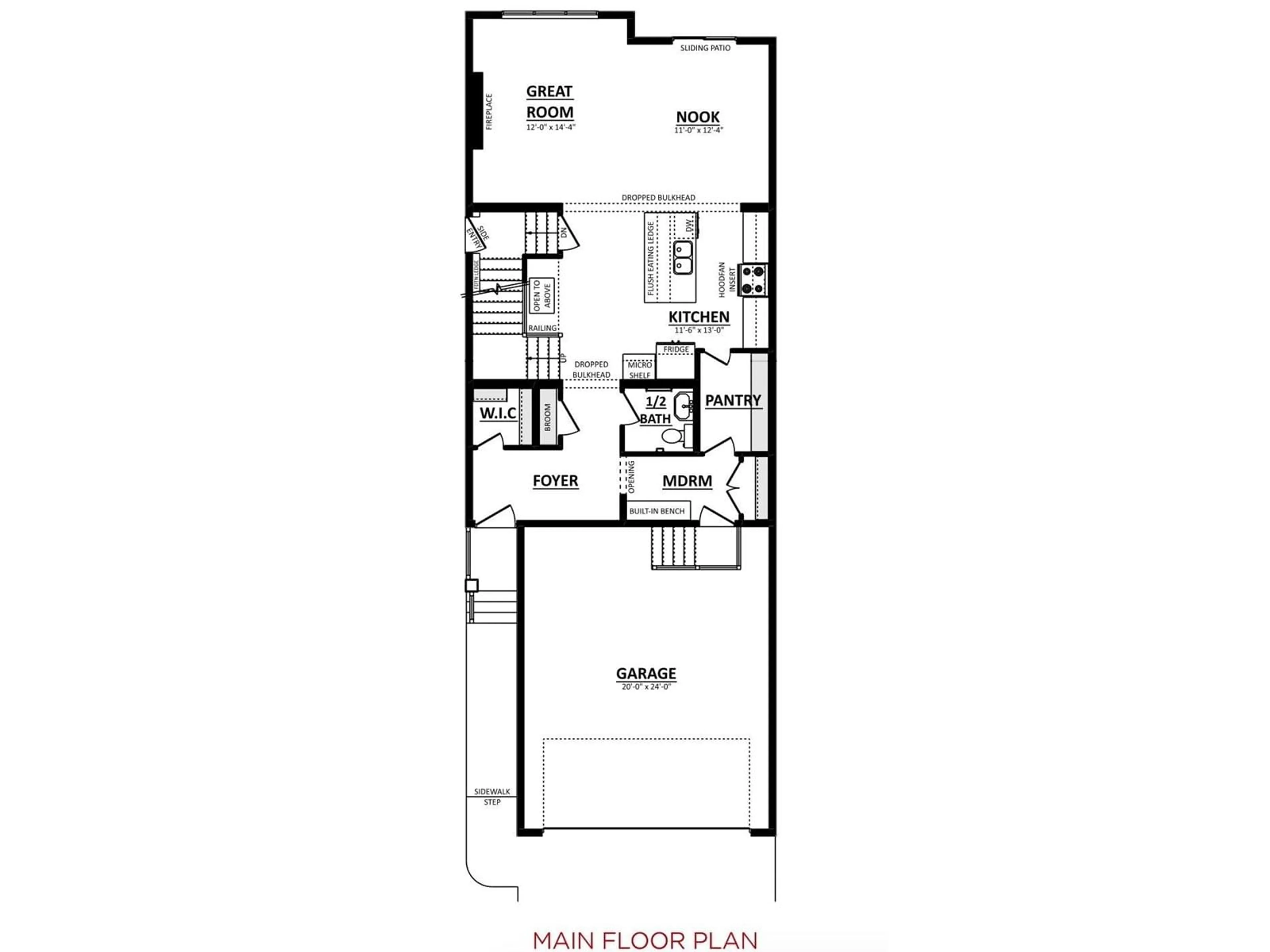 Floor plan for NW - 8905 223 A ST, Edmonton Alberta T5T7X2