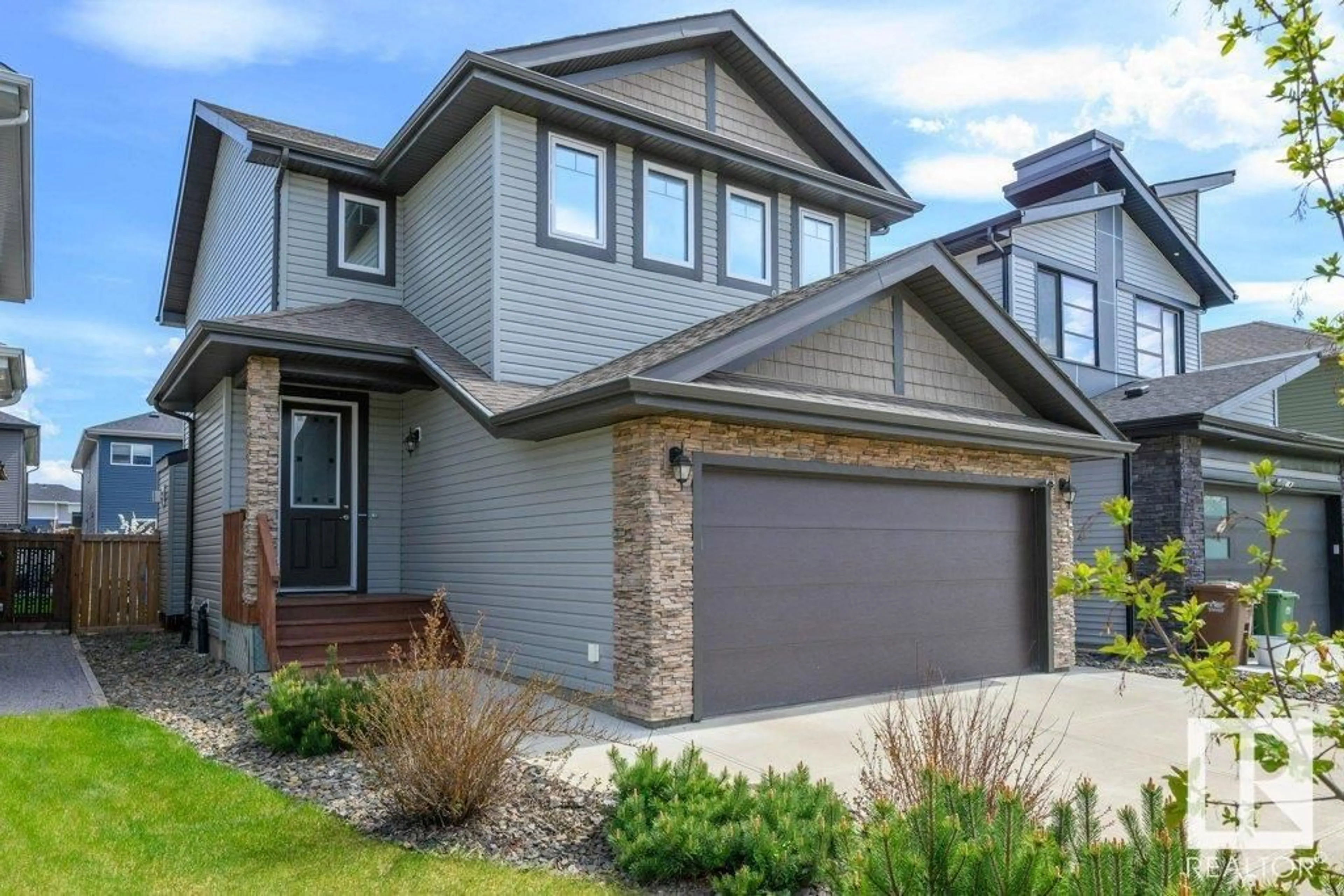 Home with brick exterior material, street for 31 RIVIERE TC, St. Albert Alberta T8N7N9