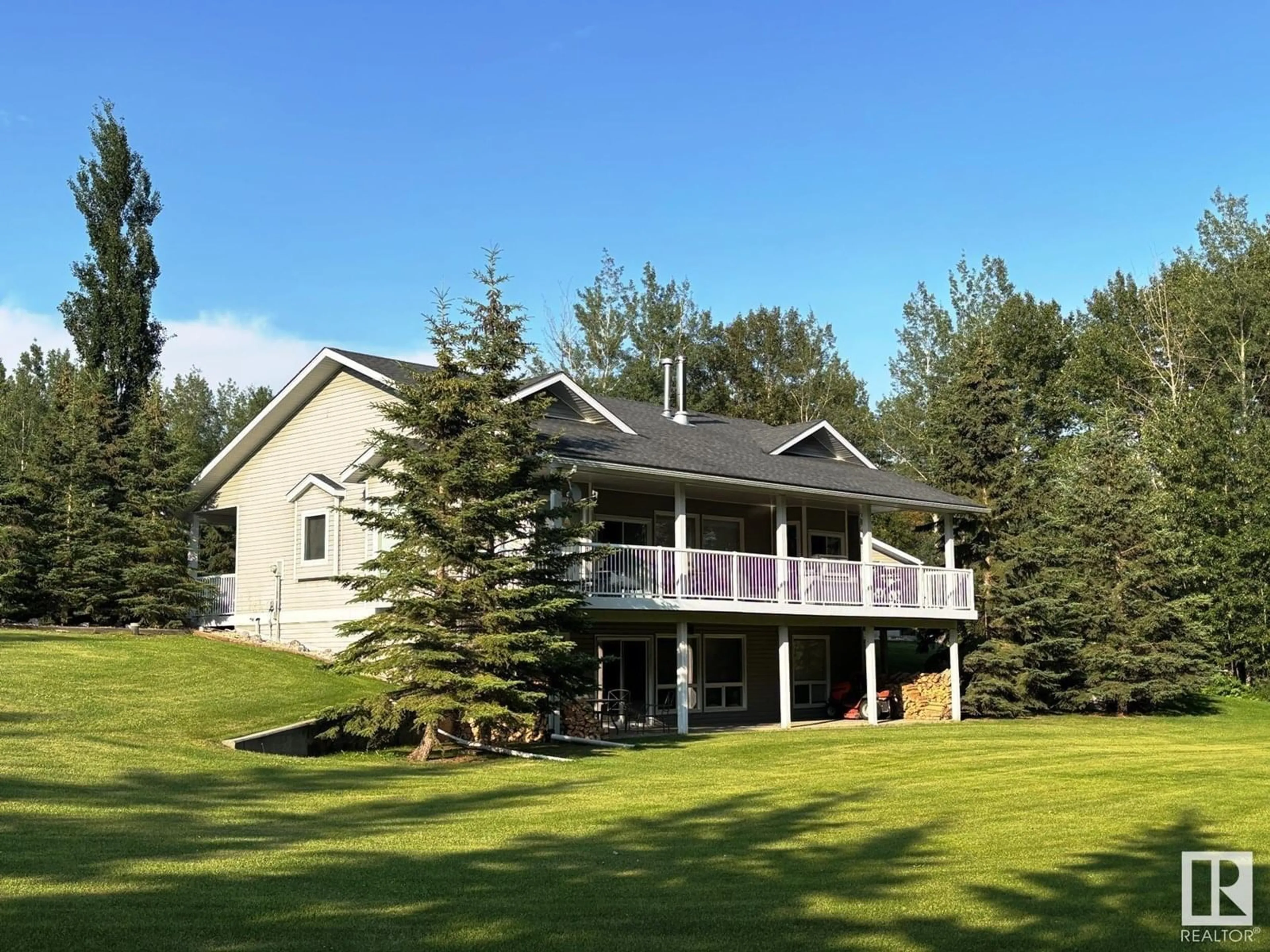Home with vinyl exterior material, mountain view for 465022 - 74 RGE ROAD 61, Rural Wetaskiwin County Alberta T0C0T0