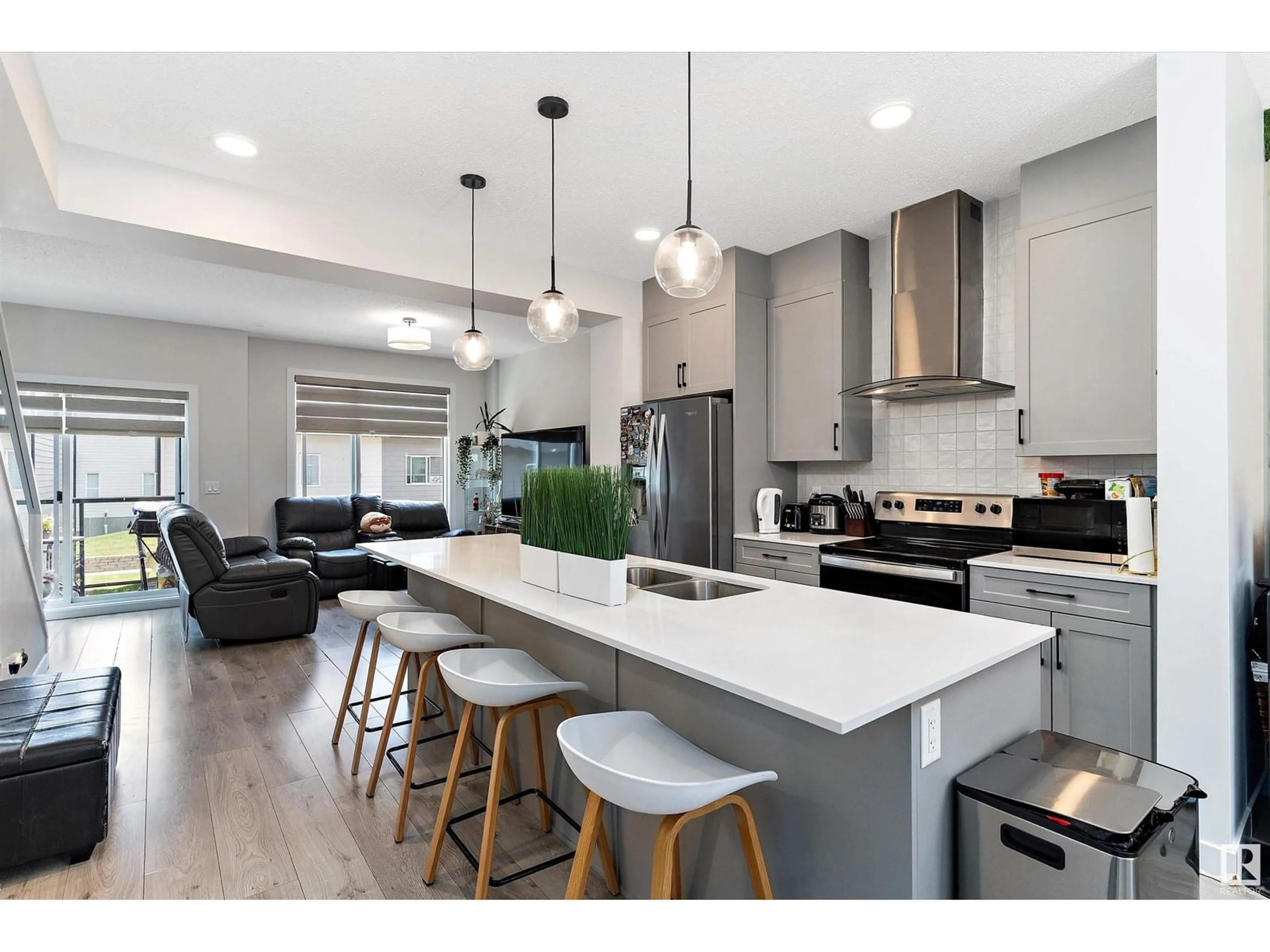 Open concept kitchen, unknown for 804 - 162 WELSH DR, Edmonton Alberta T6X1Y8