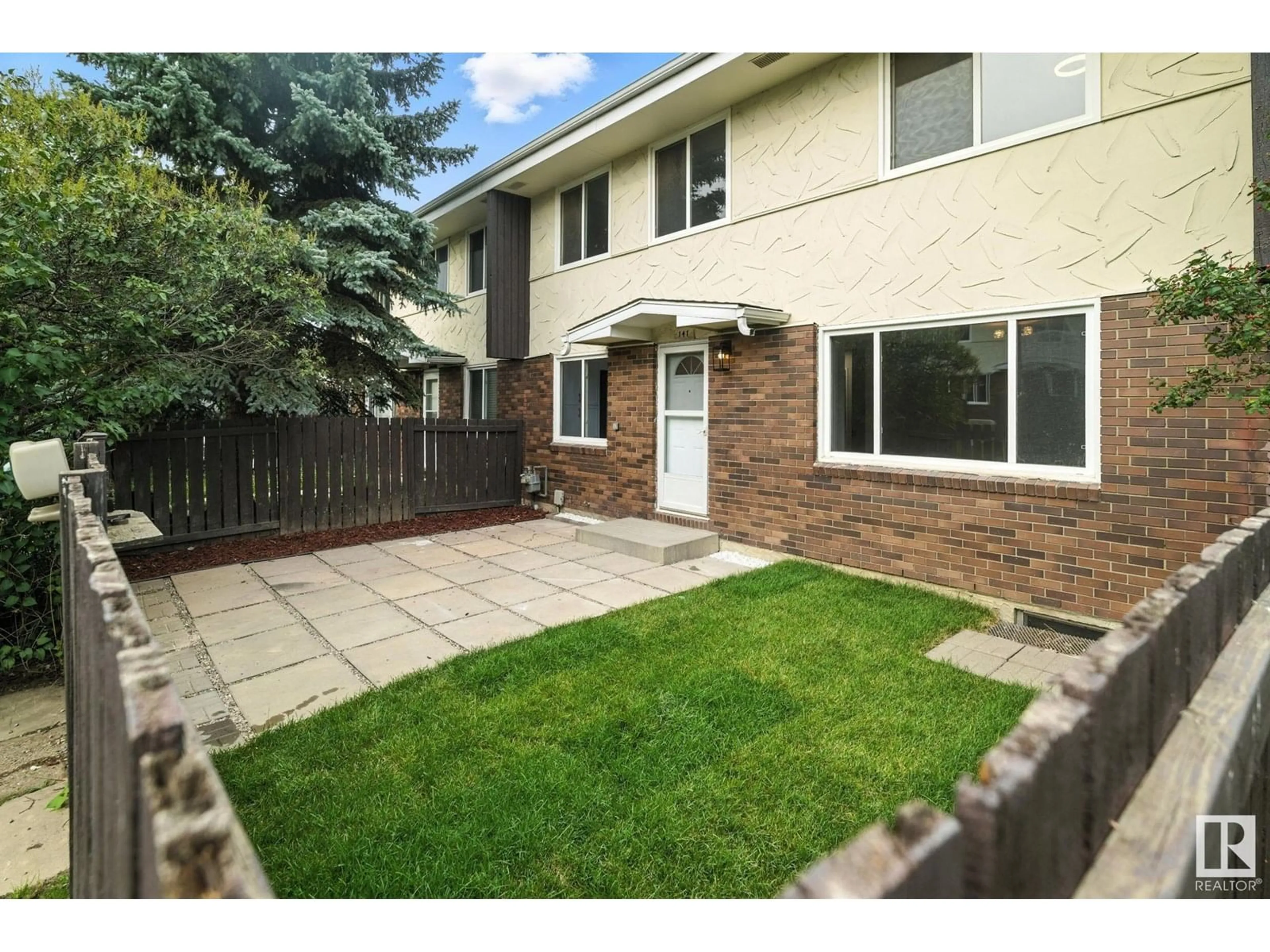 Patio, street for NW - 141 ROSELAND VG, Edmonton Alberta T5E5R6