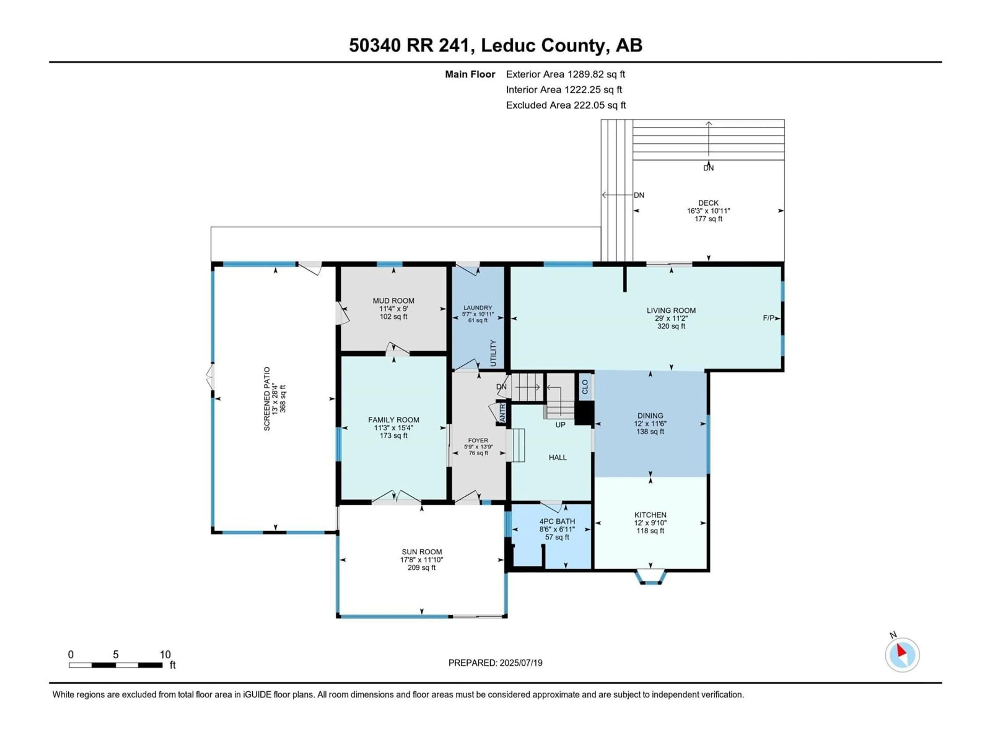 Floor plan for 50340 RGE ROAD 241, Rural Leduc County Alberta T4X0M9
