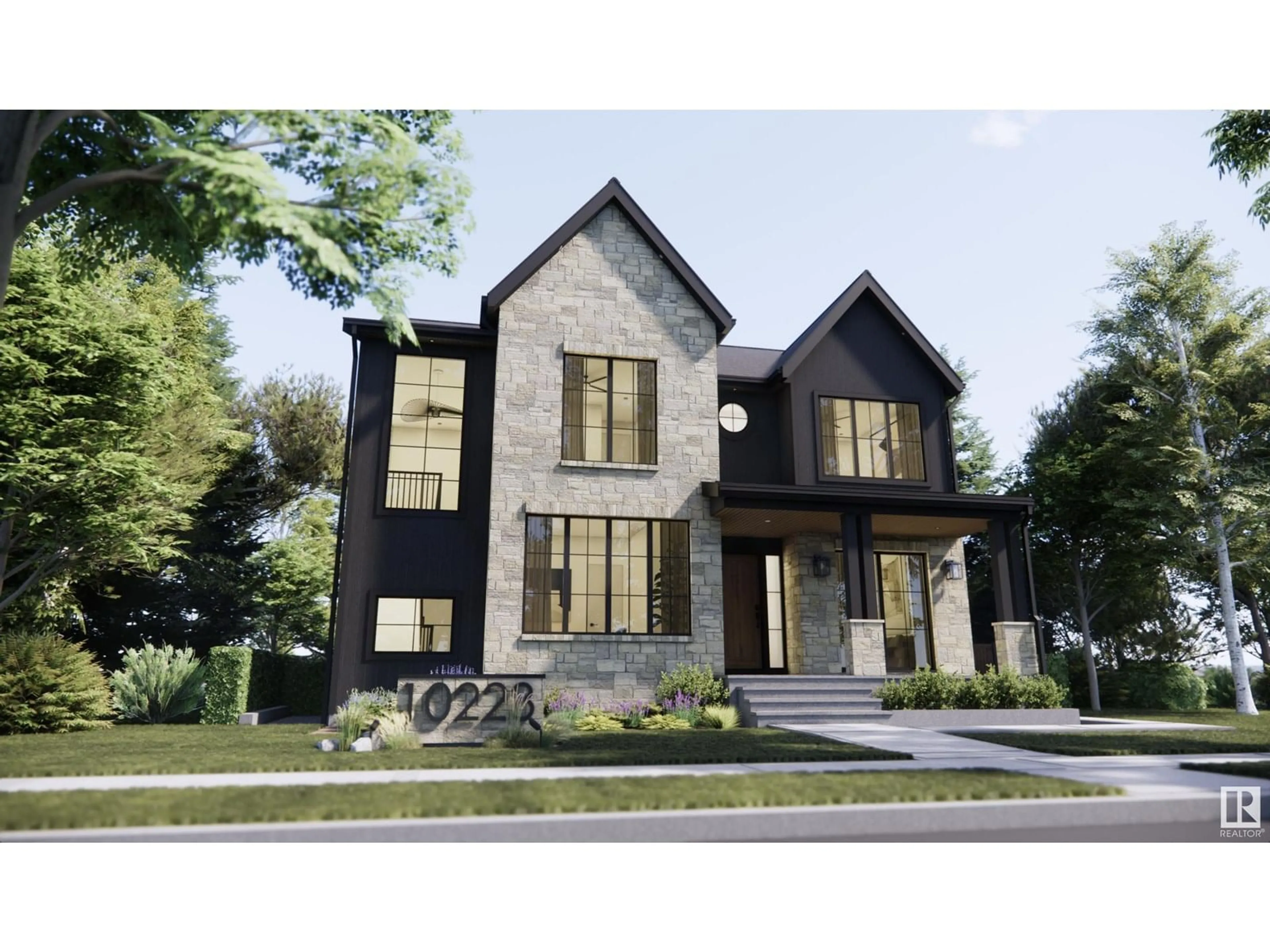 Home with brick exterior material, street for 10223 130 ST, Edmonton Alberta T5N1X4