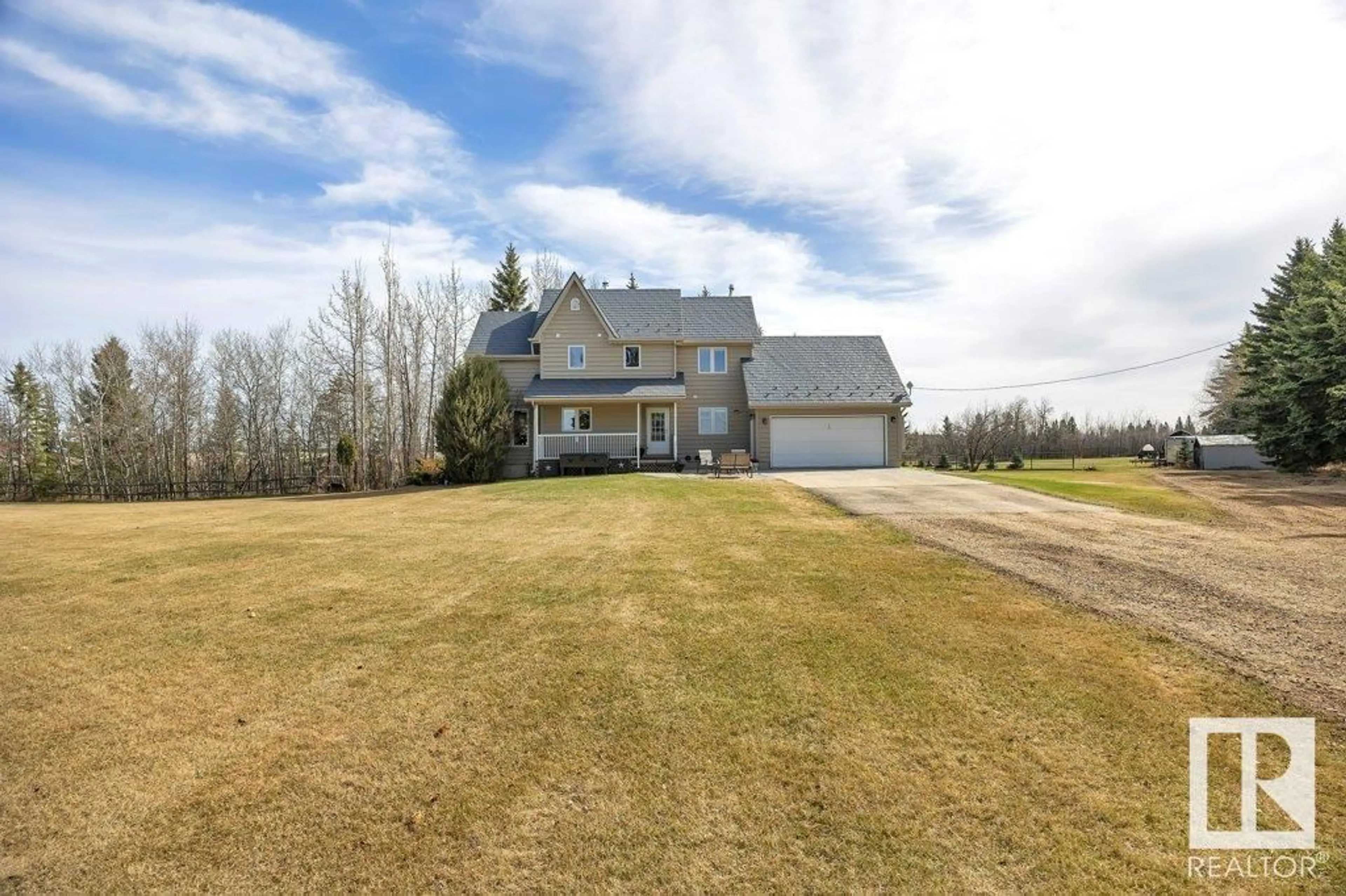 A pic from outside/outdoor area/front of a property/back of a property/a pic from drone, unknown for 464015 RANGE ROAD 234, Rural Wetaskiwin County Alberta T9A1X1