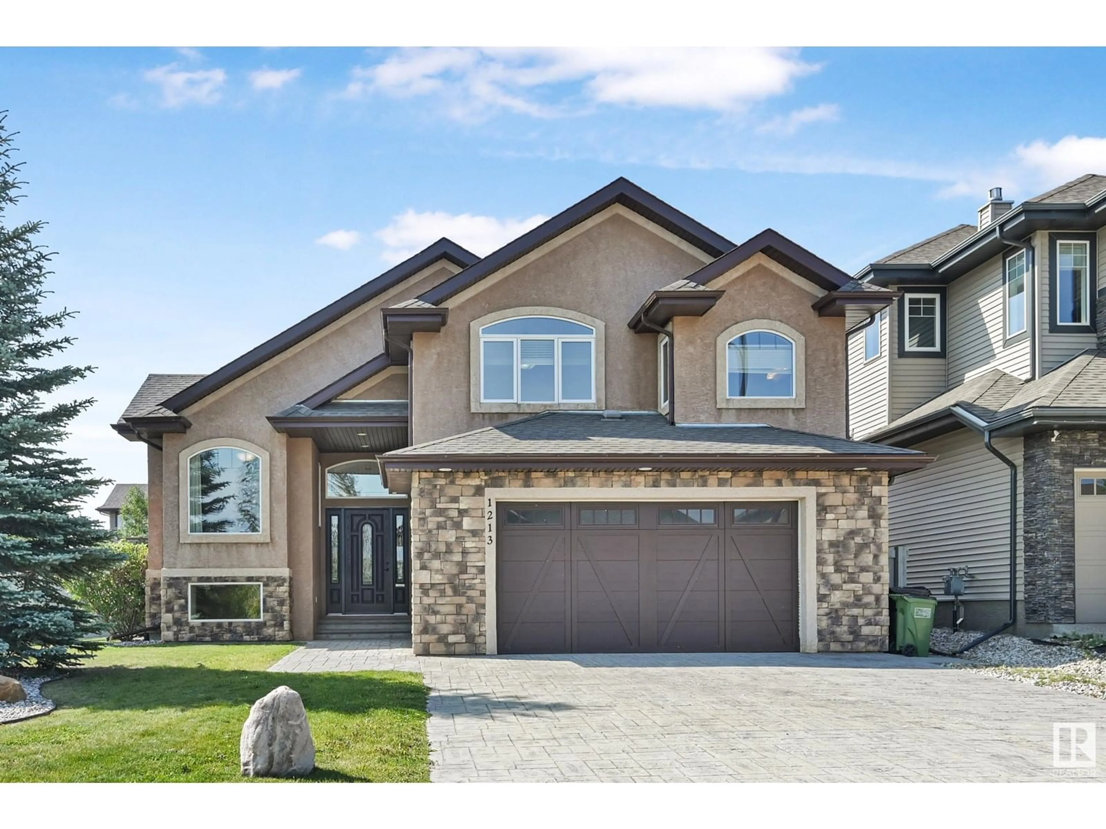 Home with brick exterior material, street for 1213 ADAMSON DR, Edmonton Alberta T6W0V5