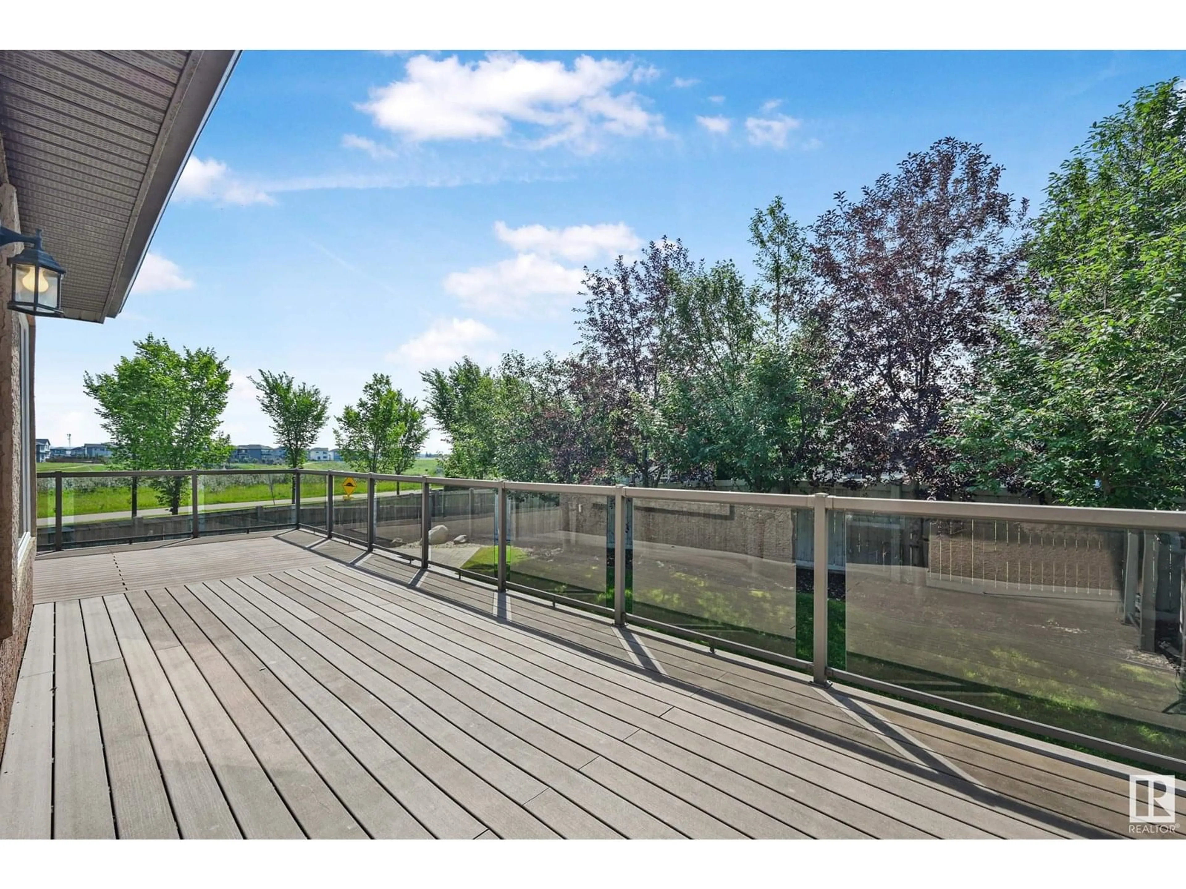 Patio, water/lake/river/ocean view for 1213 ADAMSON DR, Edmonton Alberta T6W0V5