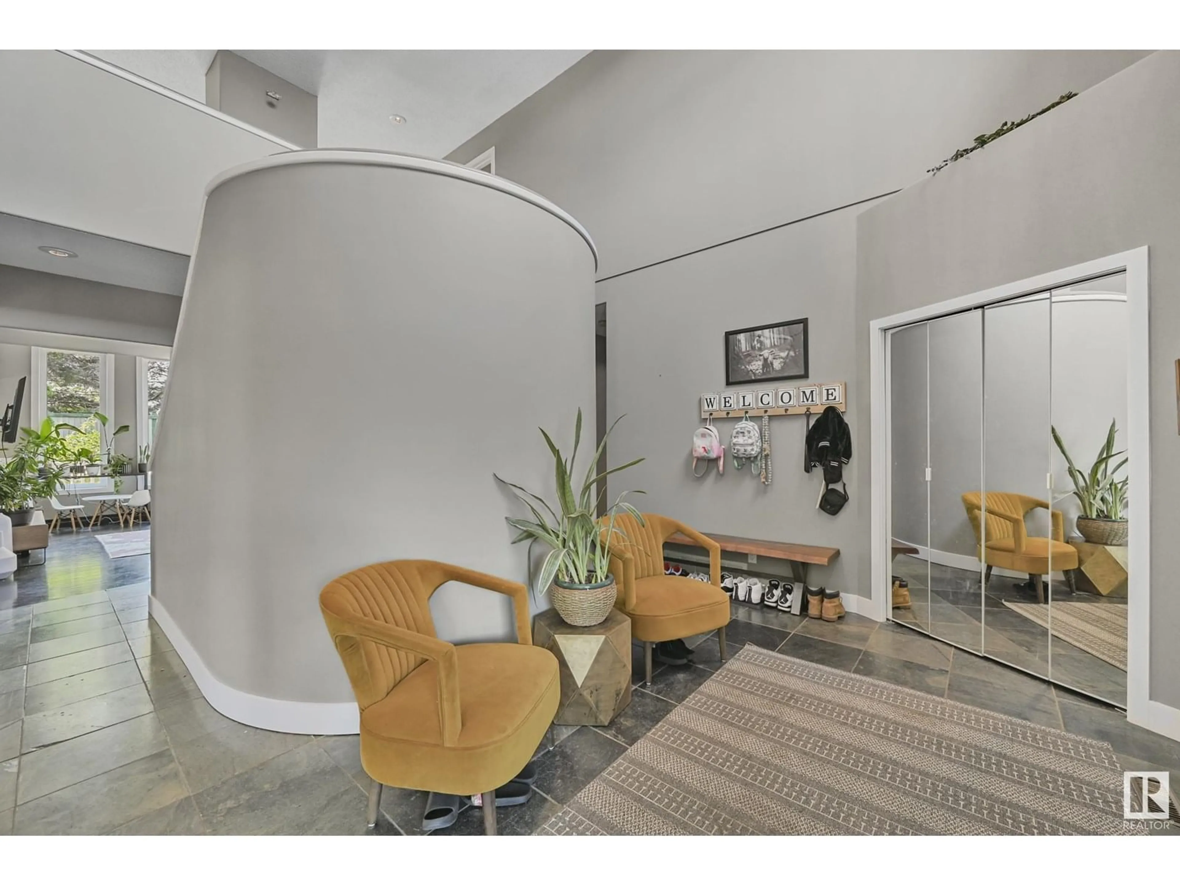 Indoor foyer for 108 PHILLIPS ROW, Edmonton Alberta T5T5Y3
