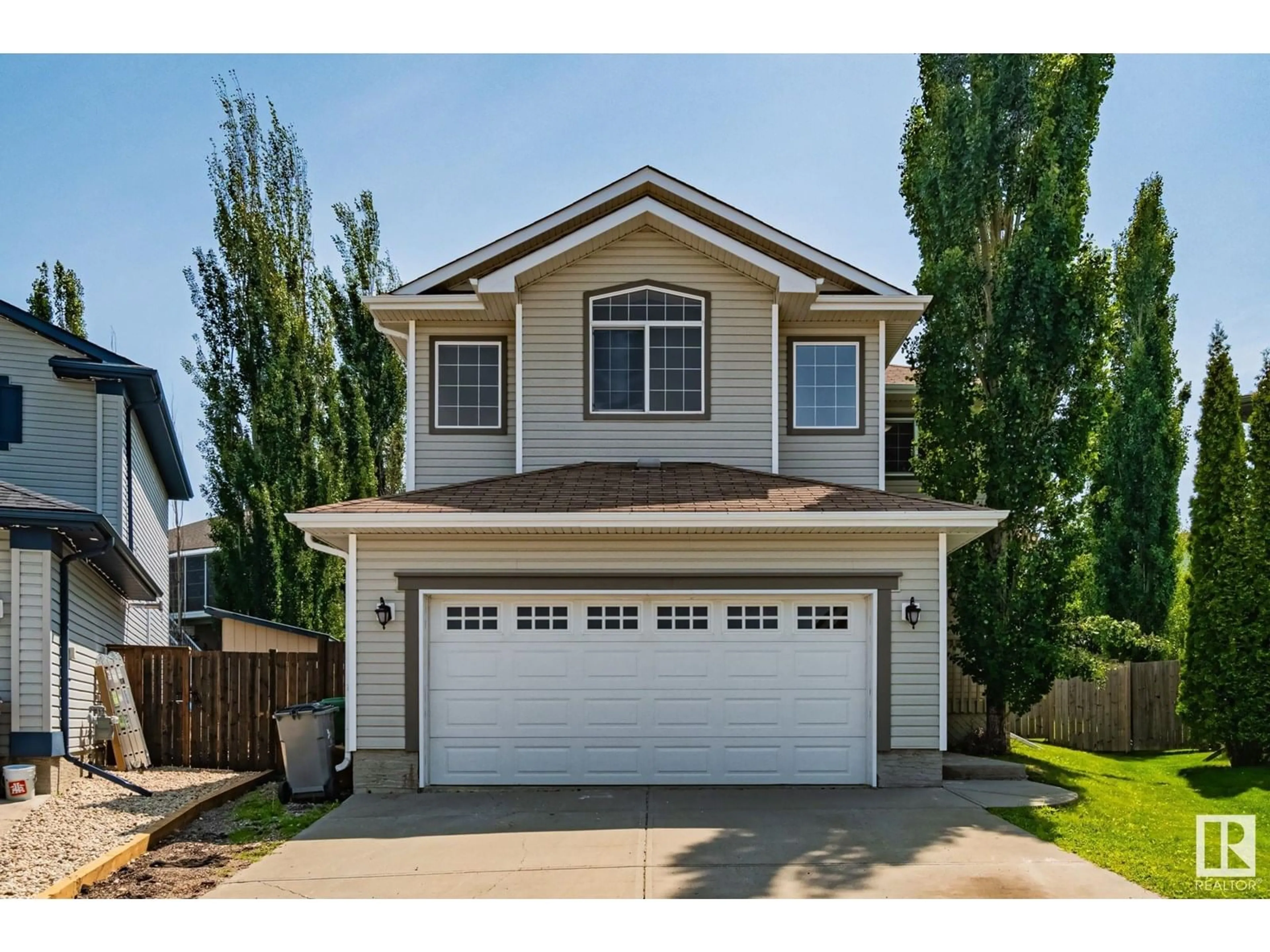 Home with vinyl exterior material, street for 130 CHAMPLAIN PL, Beaumont Alberta T4X1V9