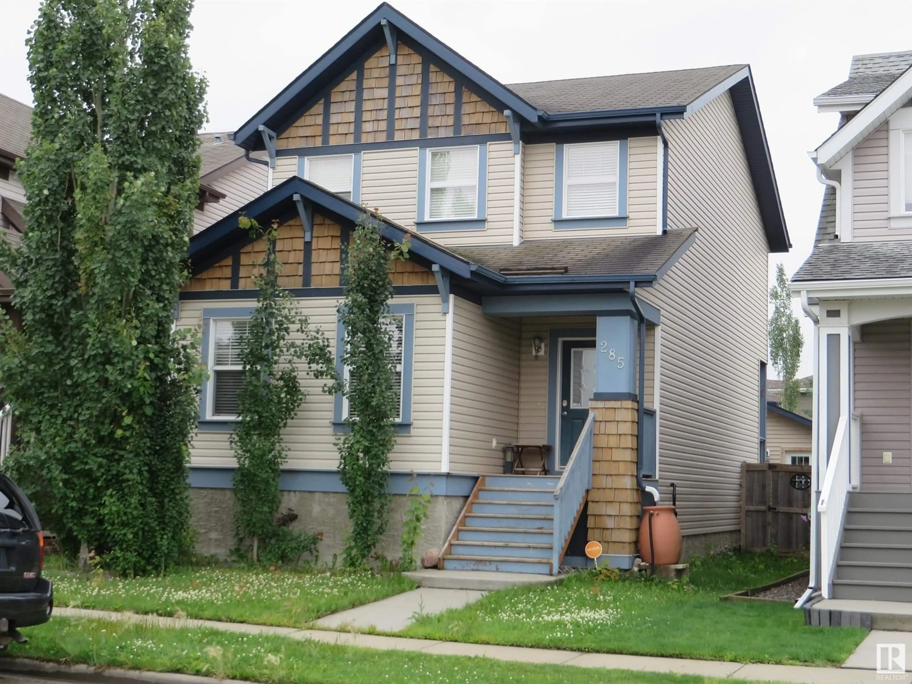 Home with vinyl exterior material, street for 285 SOUTHWICK WY, Leduc Alberta T9E0P6