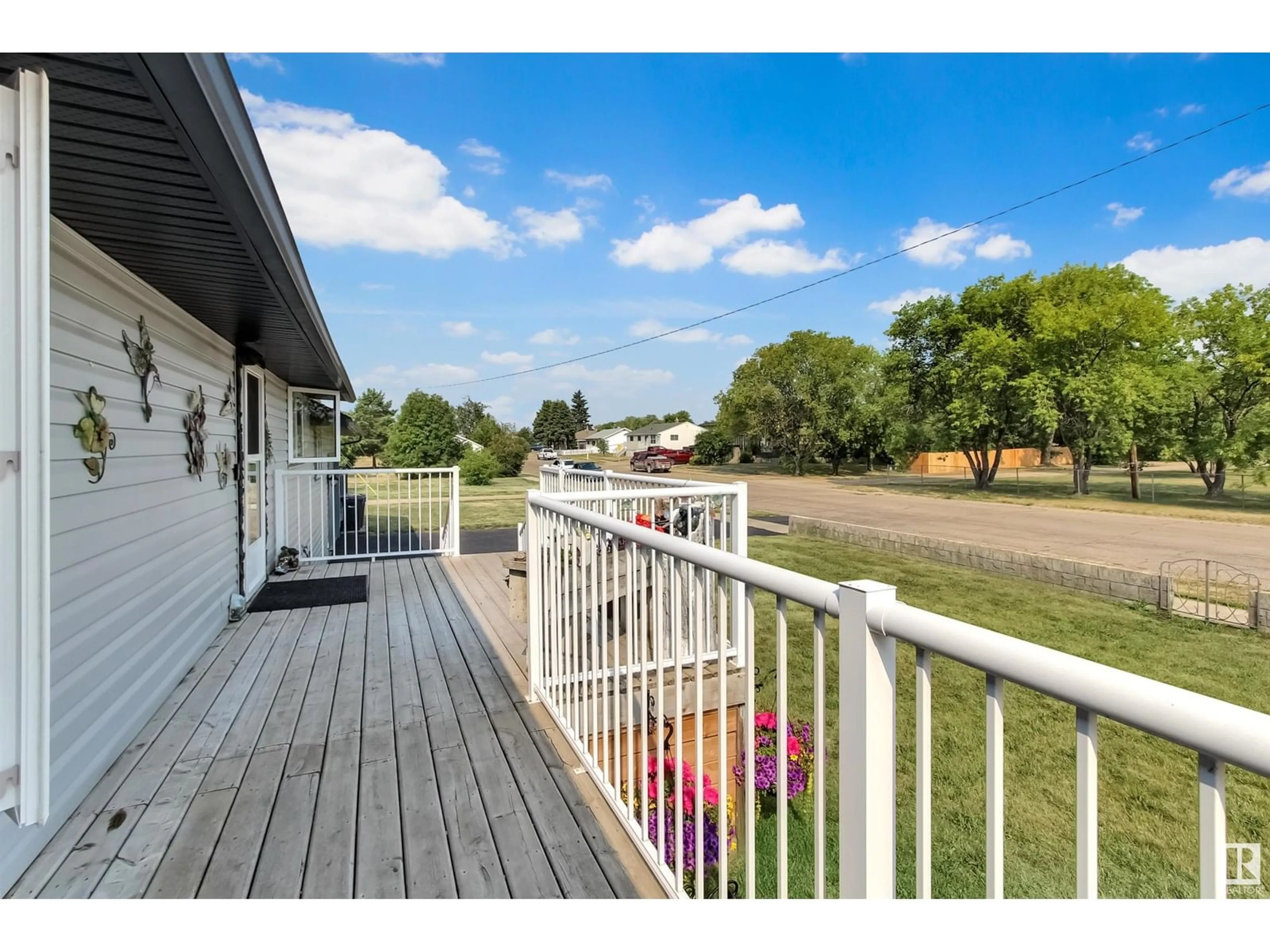 A pic from outside/outdoor area/front of a property/back of a property/a pic from drone, water/lake/river/ocean view for 4701 48 AVENUE, Cold Lake Alberta T9M1Y5