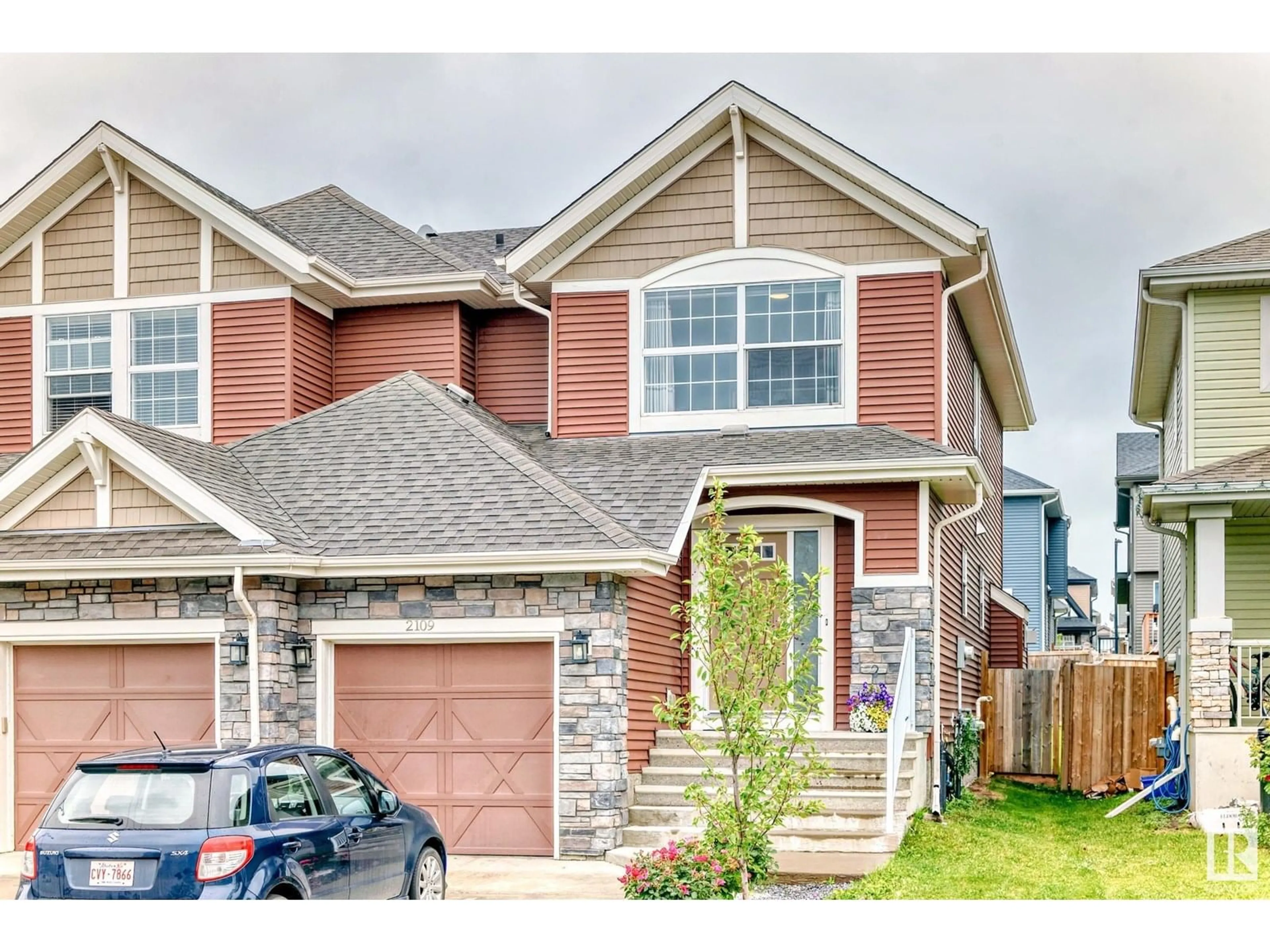 Home with brick exterior material, street for SW - 2109 52A ST, Edmonton Alberta T6X1X4