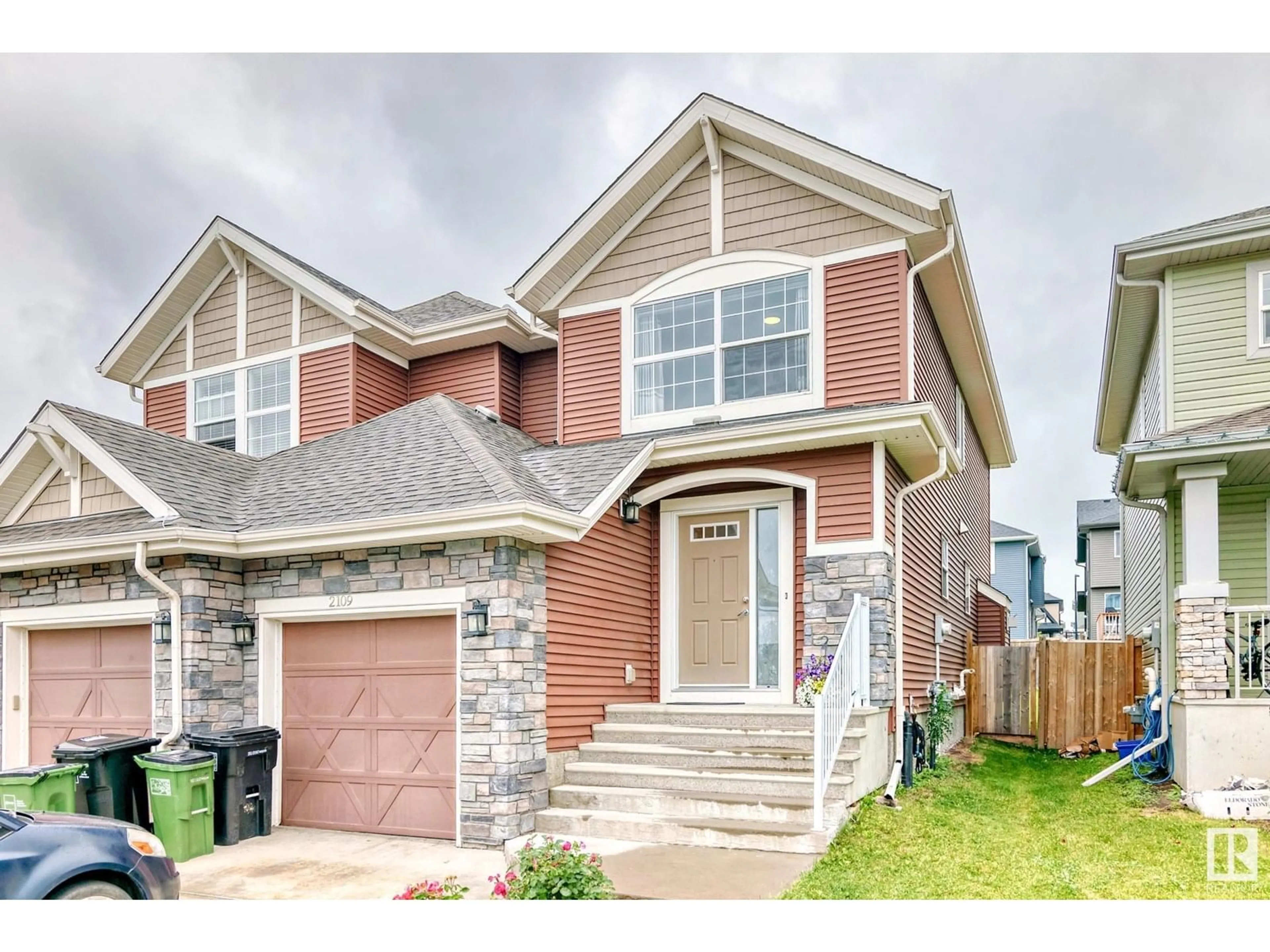 Home with brick exterior material, street for SW - 2109 52A ST, Edmonton Alberta T6X1X4