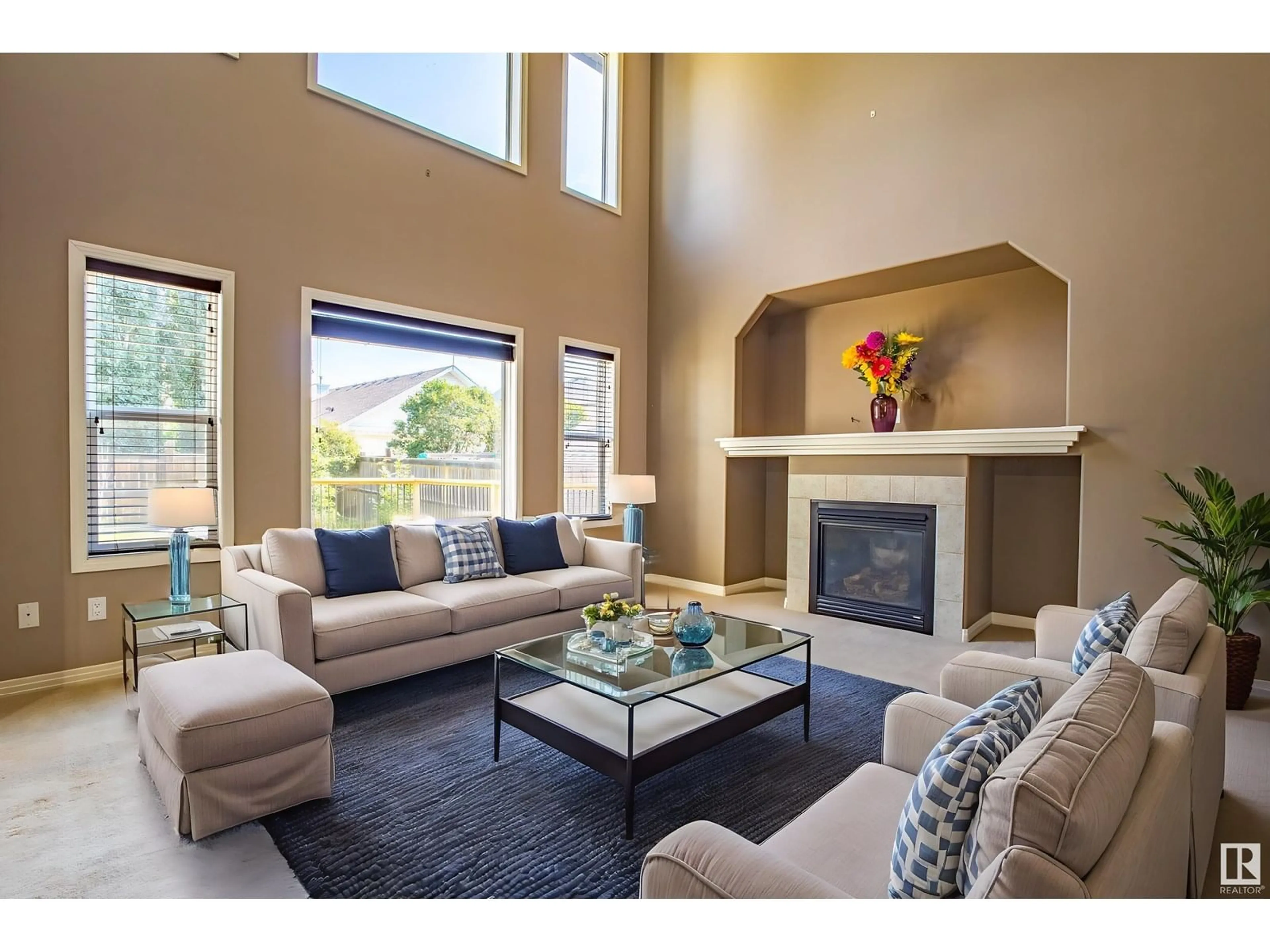 Living room with furniture, unknown for 70 RUE MONTALET, Beaumont Alberta T4X0C5