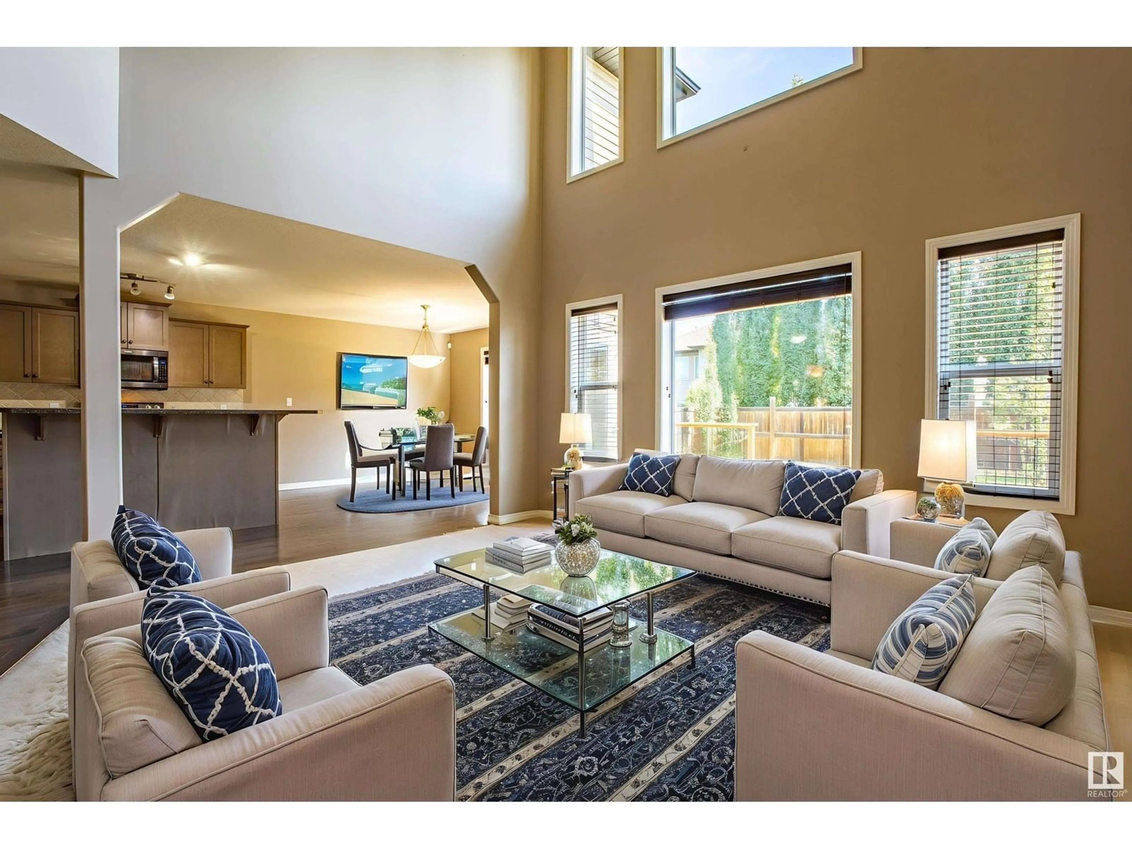 Living room with furniture, unknown for 70 RUE MONTALET, Beaumont Alberta T4X0C5