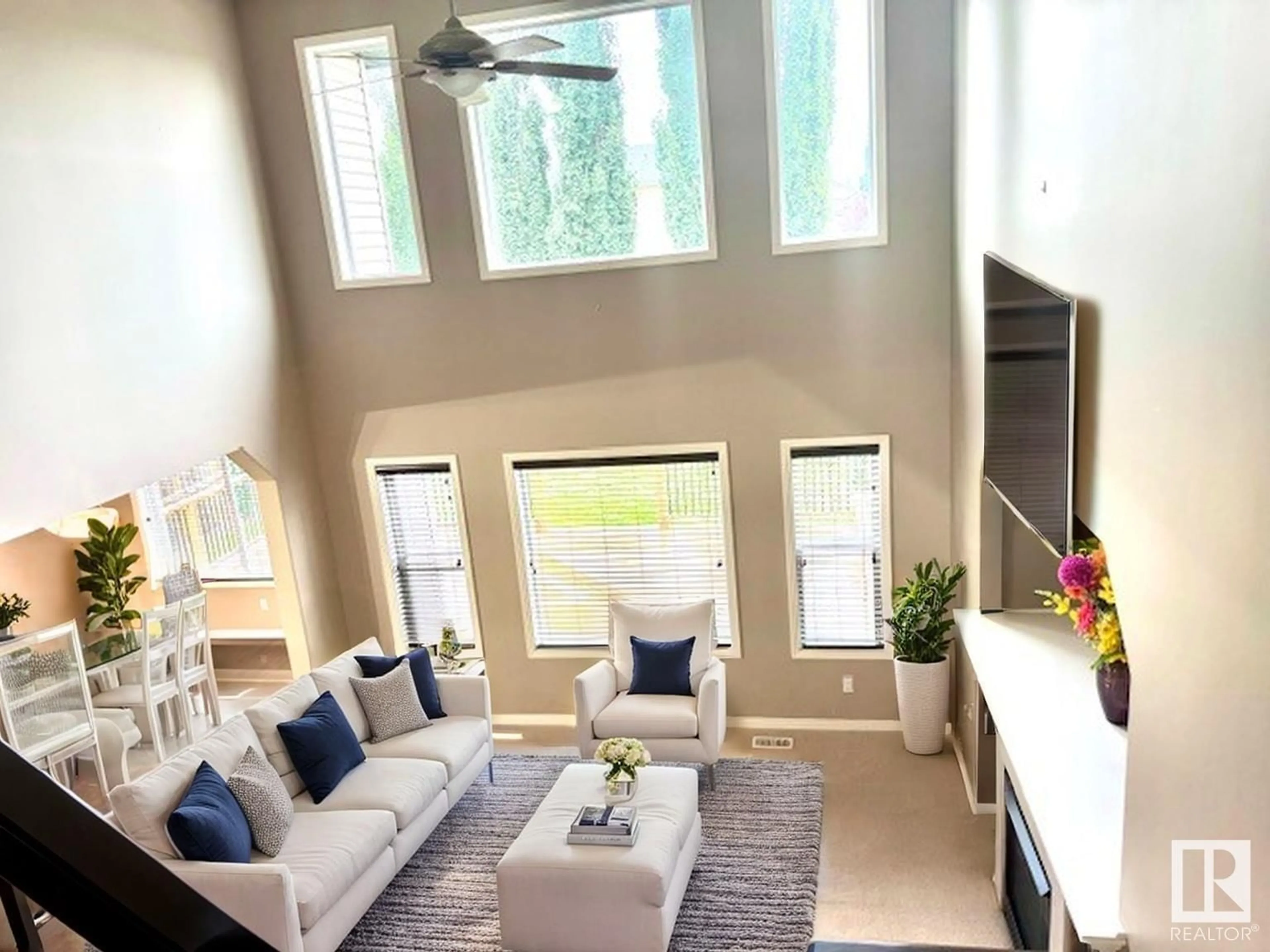 Living room with furniture, unknown for 70 RUE MONTALET, Beaumont Alberta T4X0C5