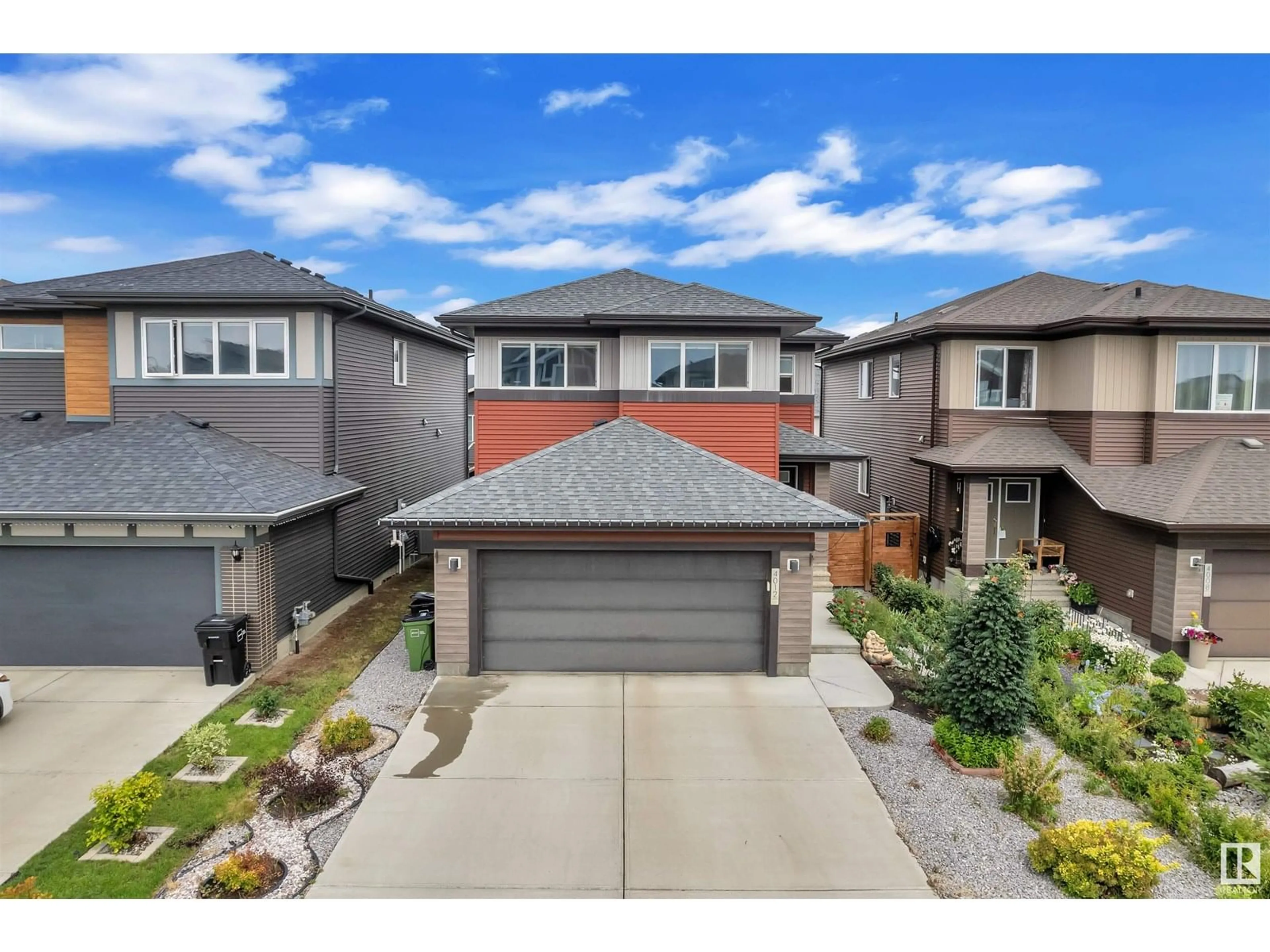 A pic from outside/outdoor area/front of a property/back of a property/a pic from drone, street for SW - 4012 6 AV, Edmonton Alberta T6X2J1