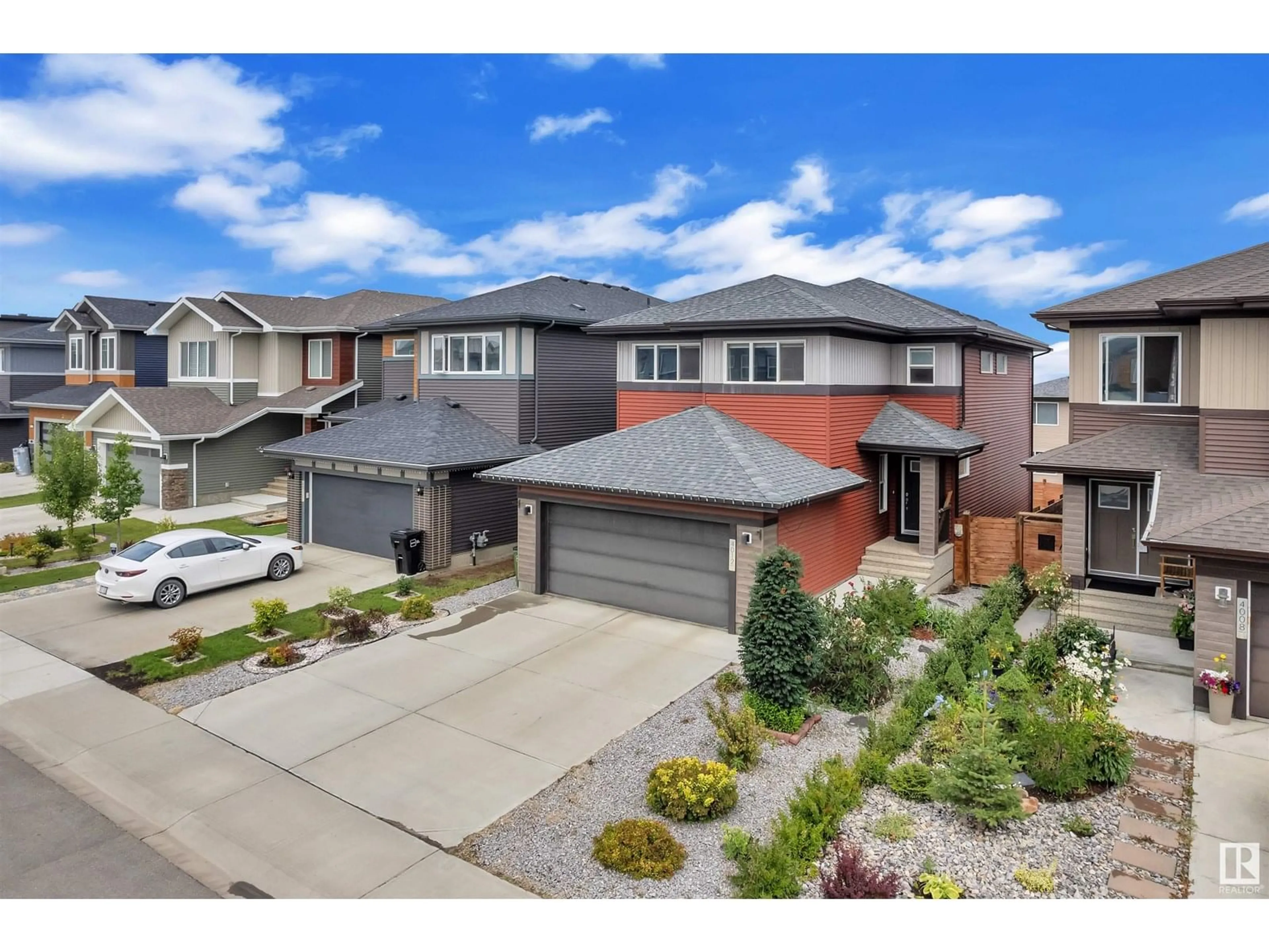 A pic from outside/outdoor area/front of a property/back of a property/a pic from drone, street for SW - 4012 6 AV, Edmonton Alberta T6X2J1