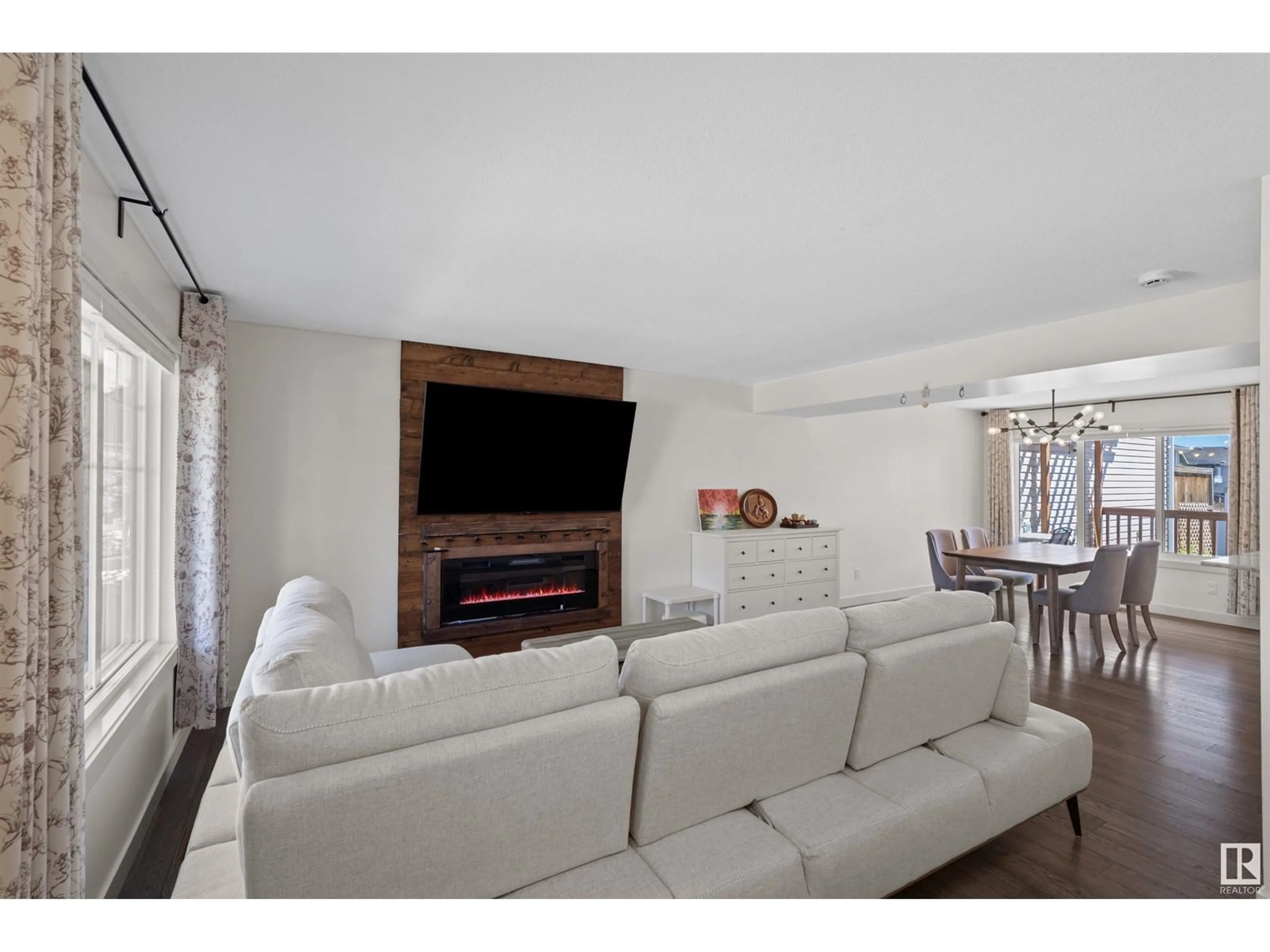 Living room with furniture, unknown for SW - 1205 162 ST, Edmonton Alberta T6W2L1