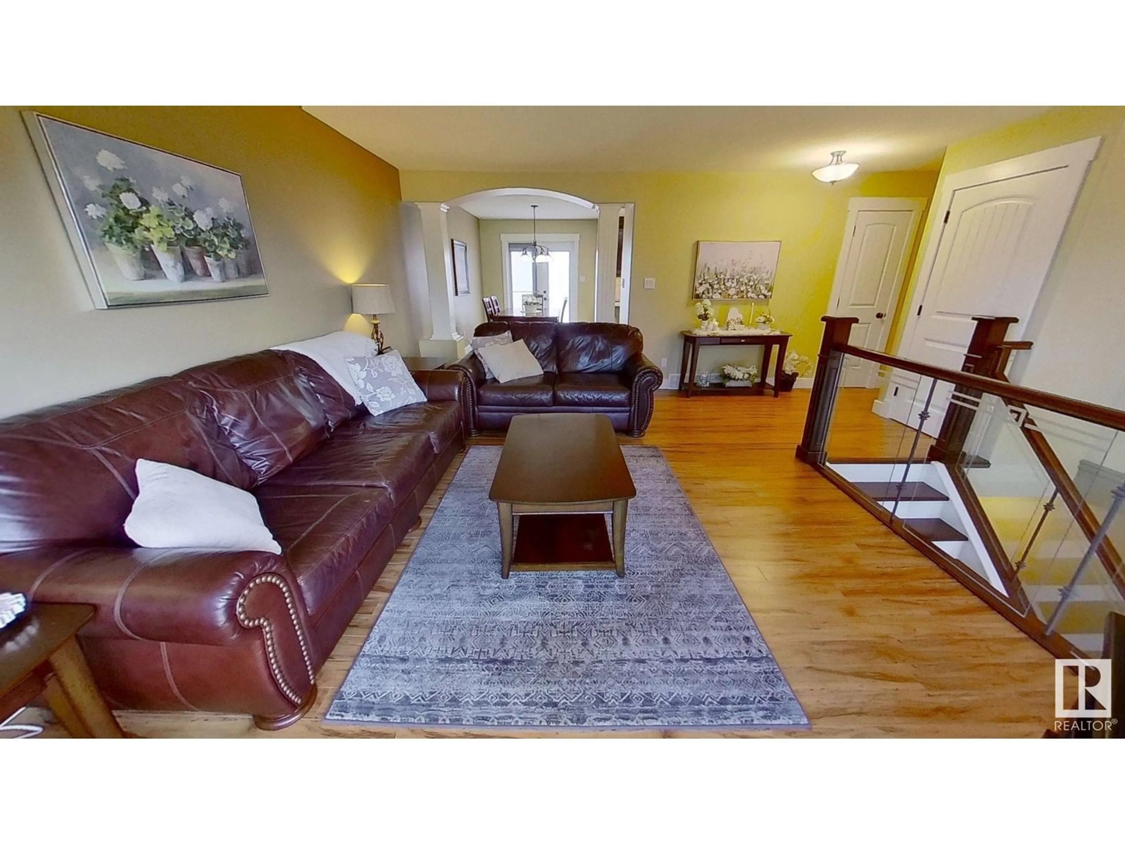 Living room with furniture, unknown for 4024 19 AV, Edmonton Alberta T6L3M7