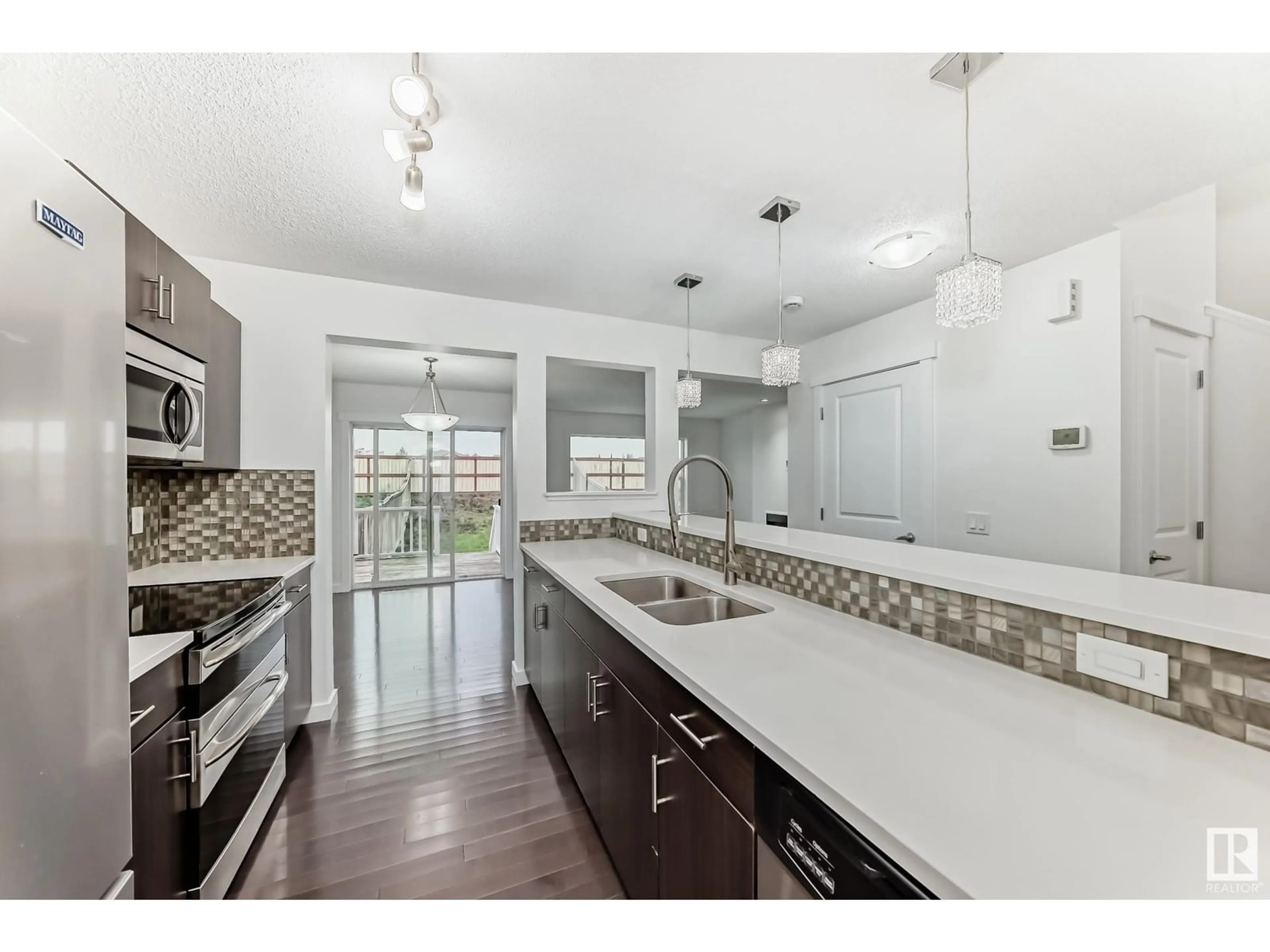 Open concept kitchen, ceramic/tile floor for 359 SIMMONDS WY, Leduc Alberta T9E0T9