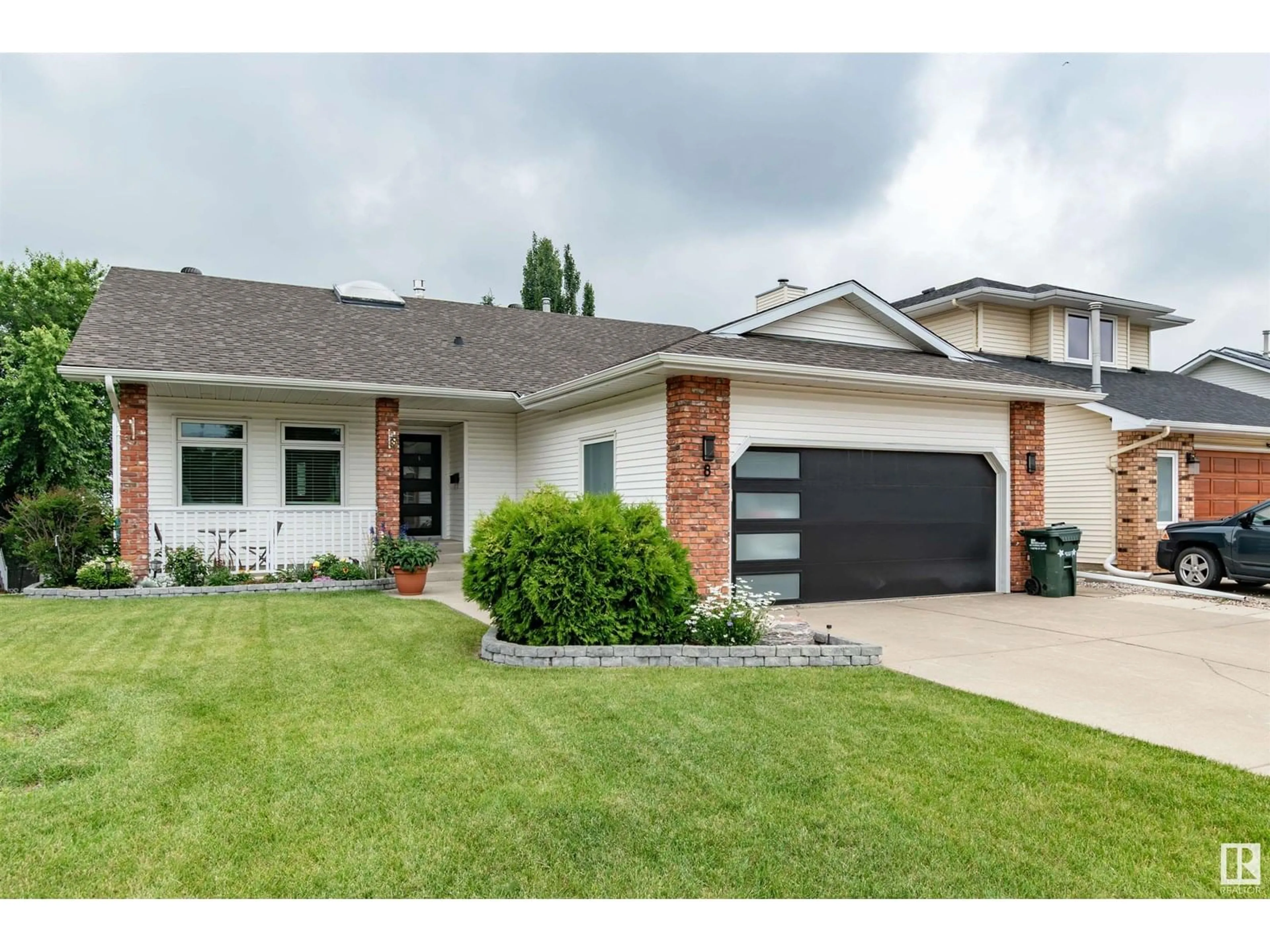 Home with brick exterior material, street for 8 CARMEL CL, Sherwood Park Alberta T8A5B7
