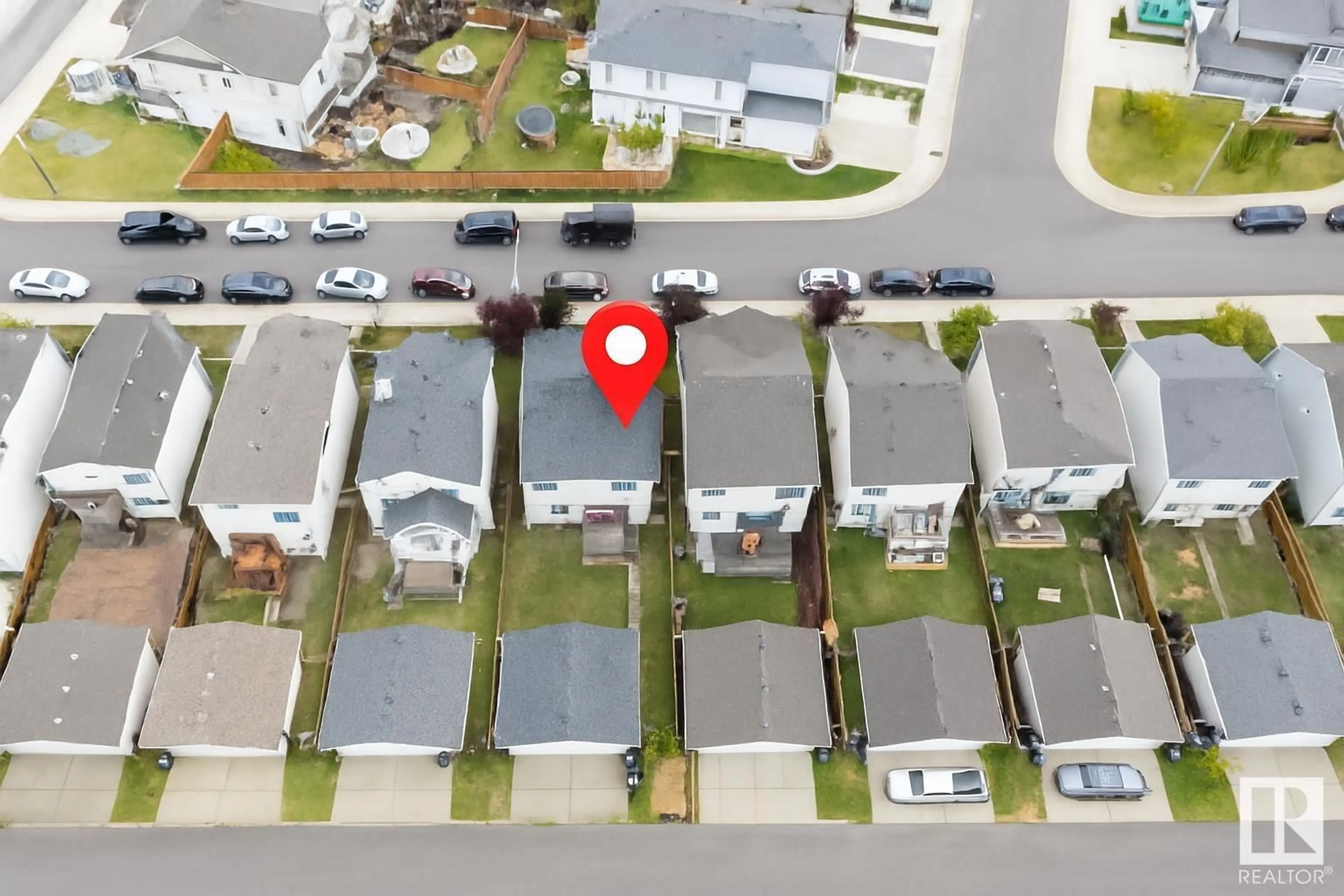 A pic from outside/outdoor area/front of a property/back of a property/a pic from drone, street for 17580 58 ST, Edmonton Alberta T5Y0V2