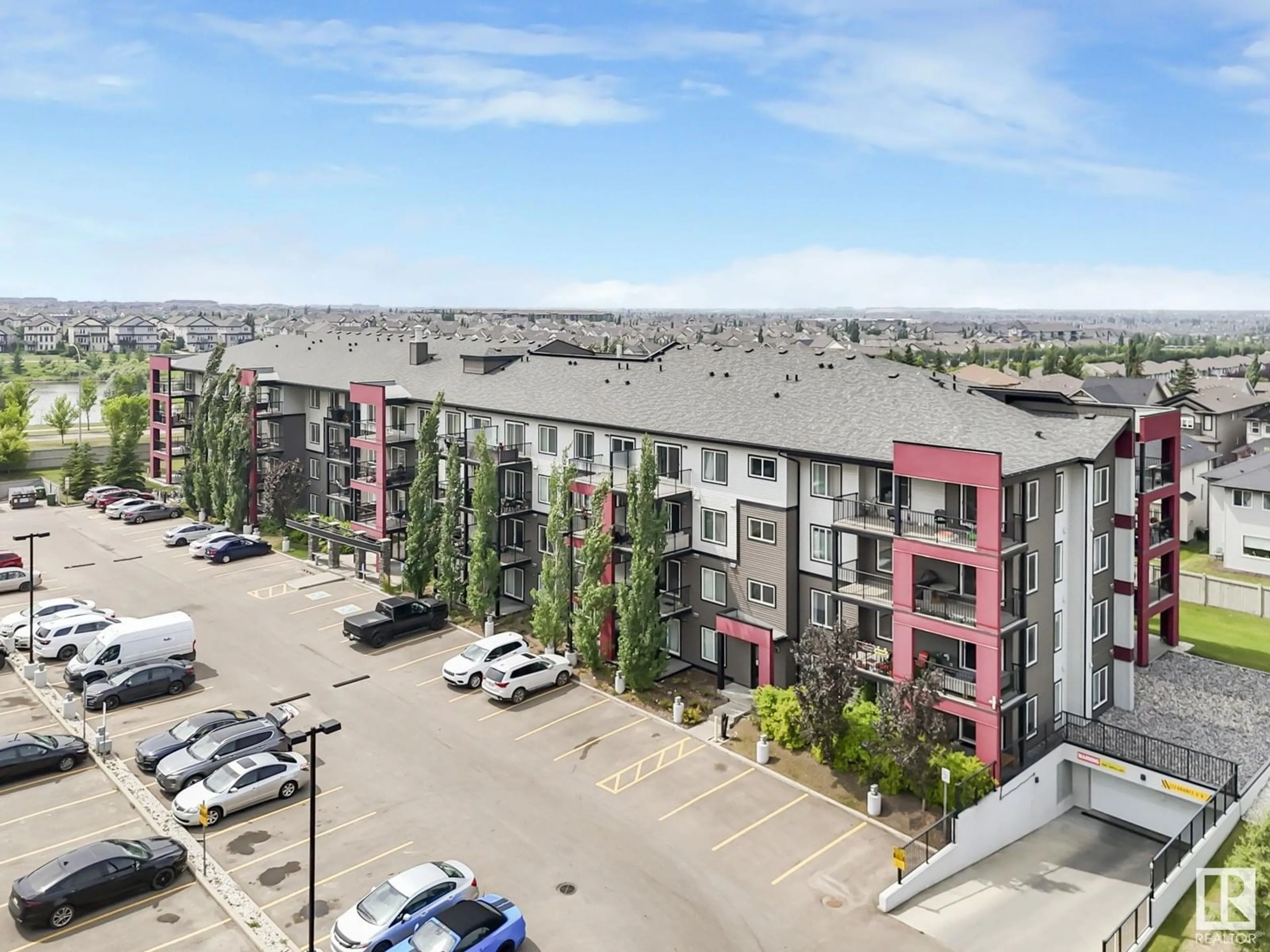 A pic from outside/outdoor area/front of a property/back of a property/a pic from drone, unknown for 312 - 5521 7 AV, Edmonton Alberta T6X1A8
