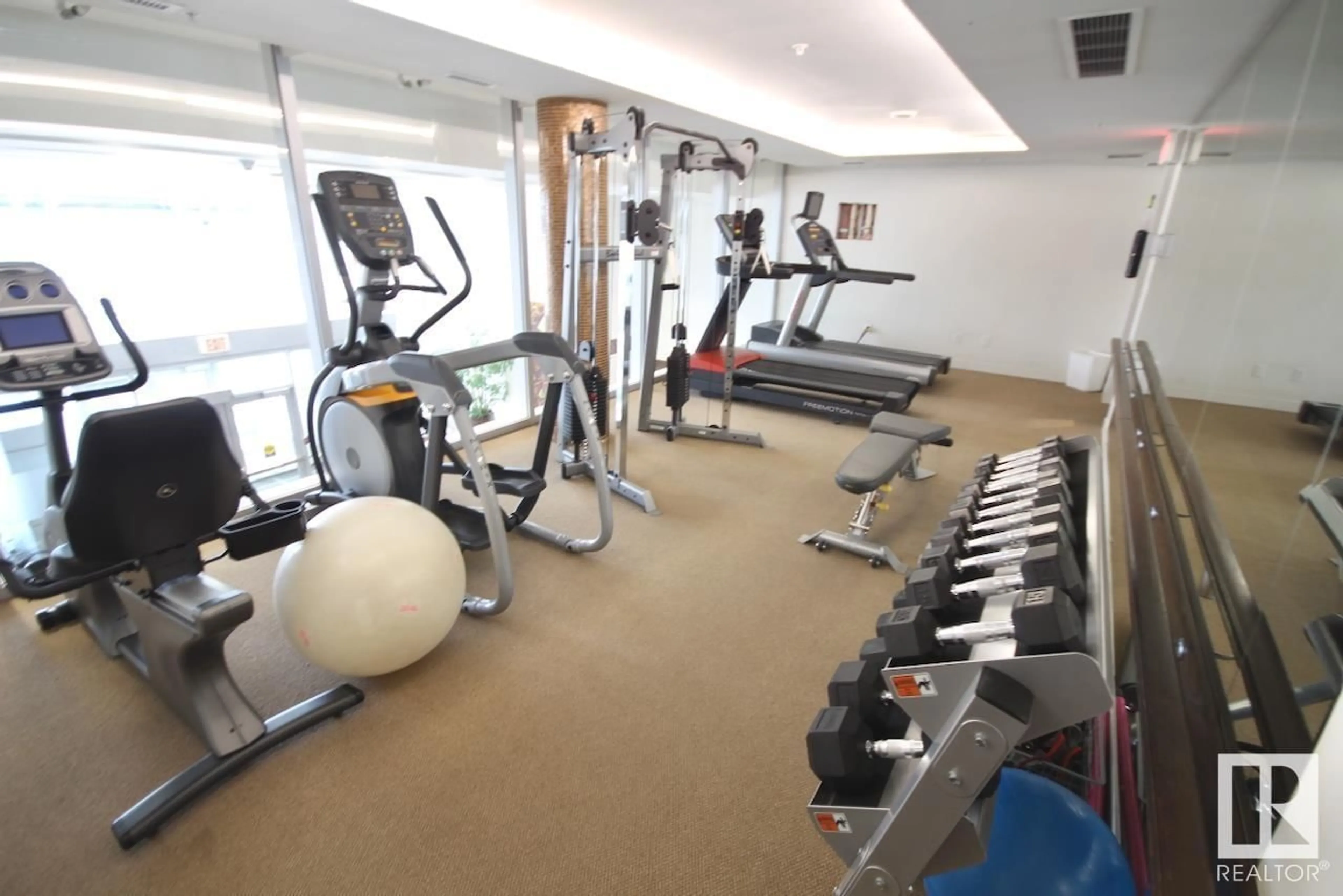 Gym or fitness room for #105 - 2612 109 ST, Edmonton Alberta T6J3T1