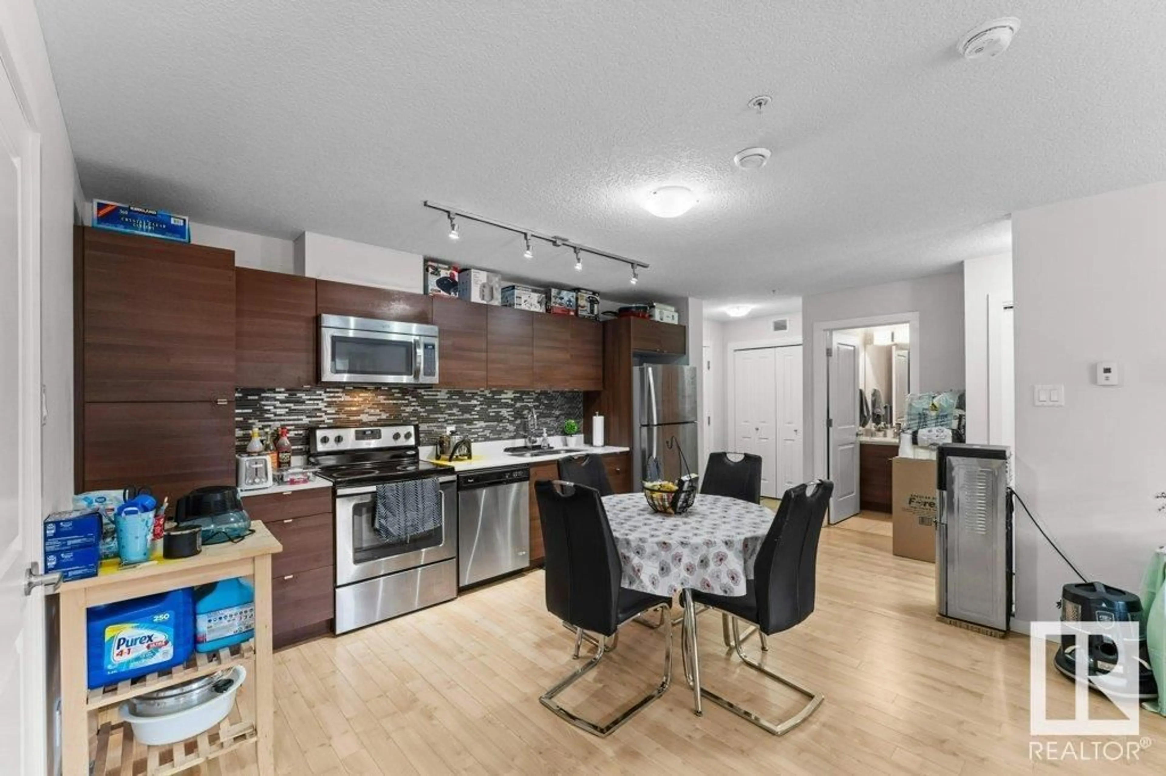 Open concept kitchen, unknown for #212 - 9517 160 AV, Edmonton Alberta T5Z0N1