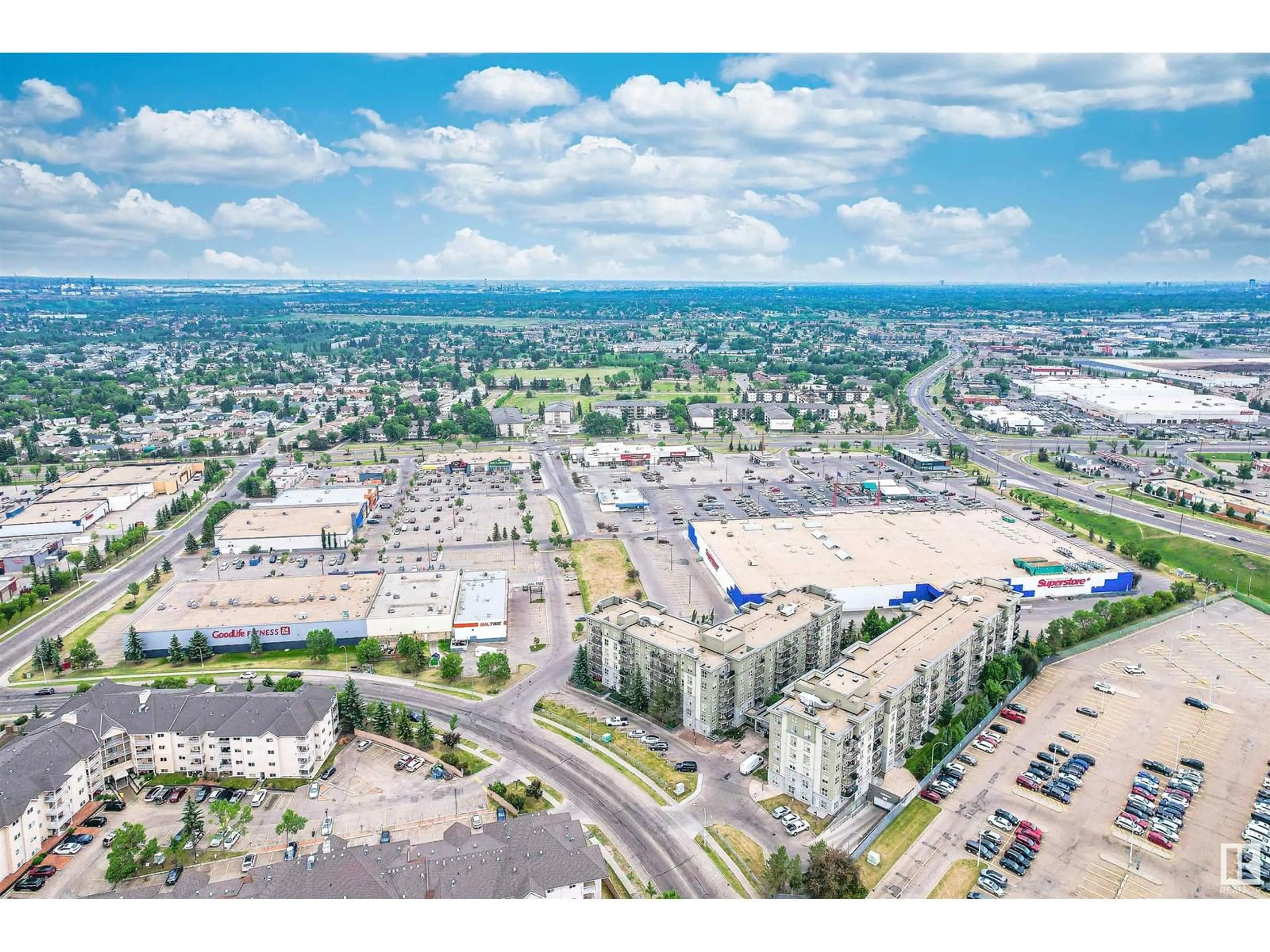 A pic from outside/outdoor area/front of a property/back of a property/a pic from drone, unknown for #204 - 4245 139 AV, Edmonton Alberta T5Y3E8